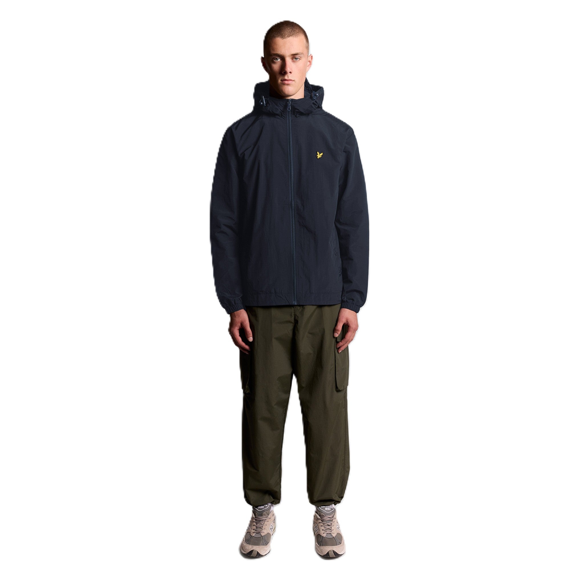 WATER RESISTANT HOODED JACKET