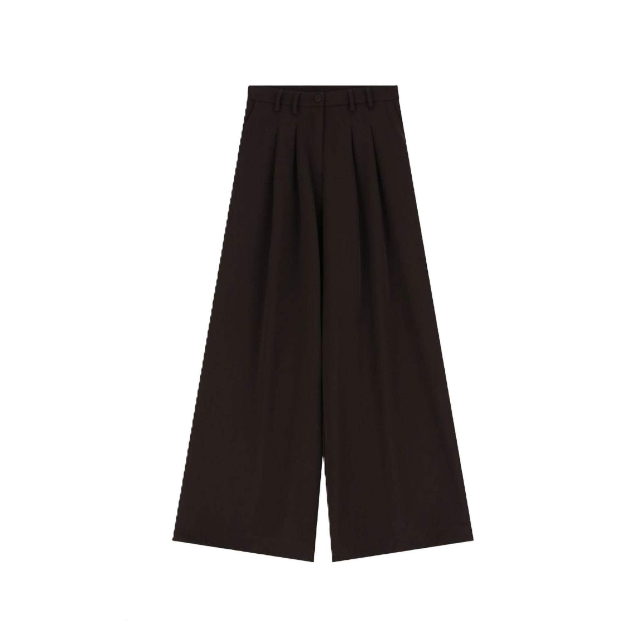 PANTALONI A GAMBA LARGA