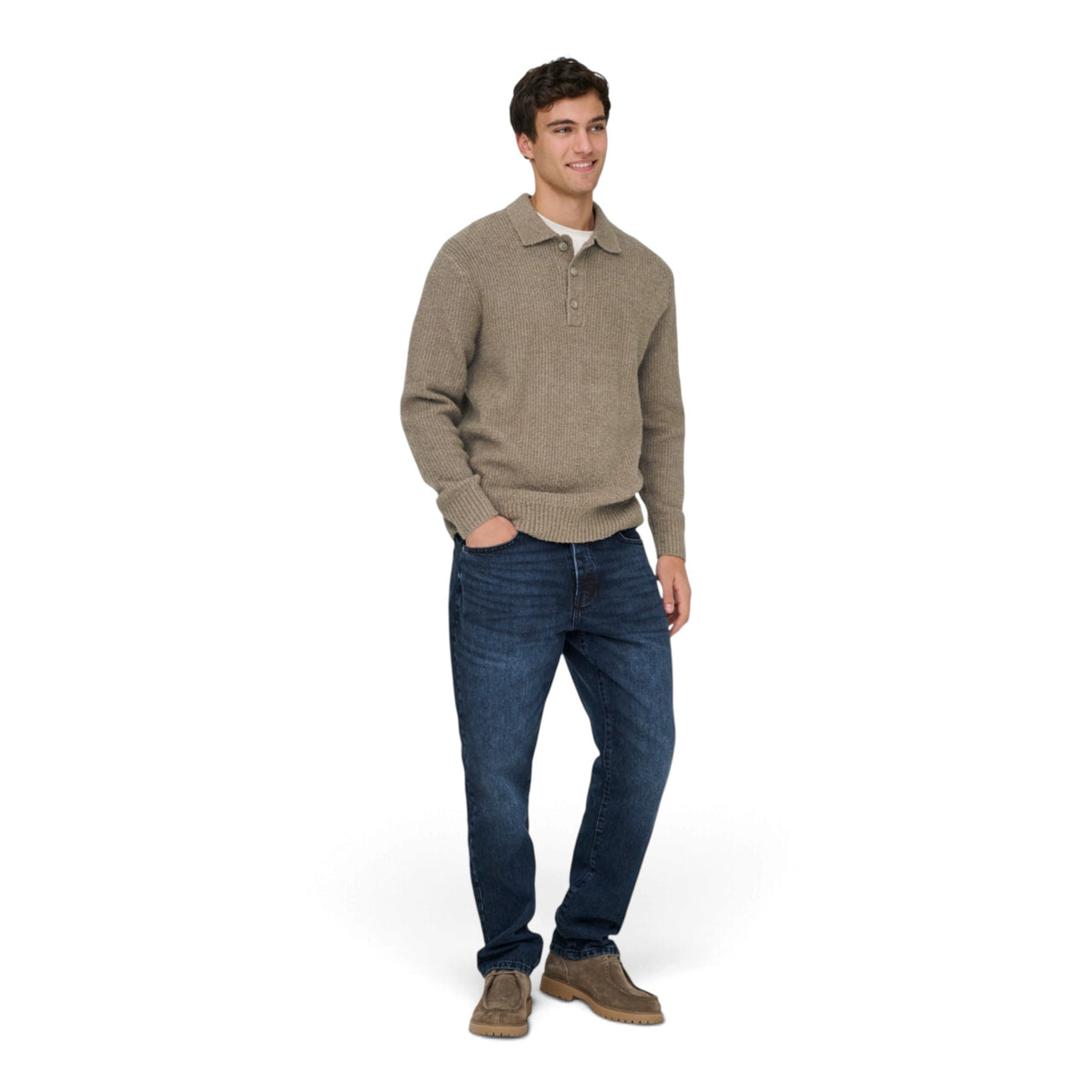 DALE RELAX POLO KNIT