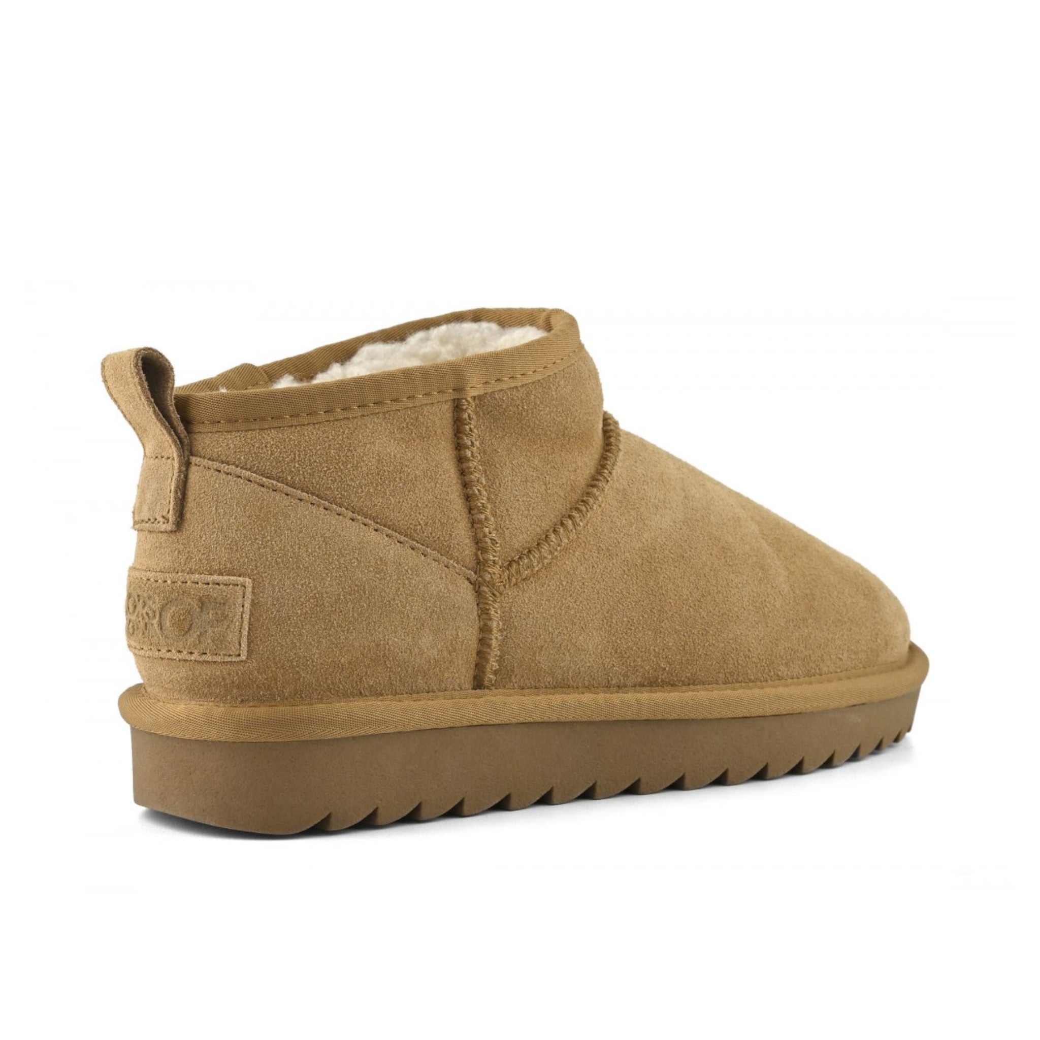 STIVALE BASSO INVERNALE IN PELLE SCAMOSCIATA