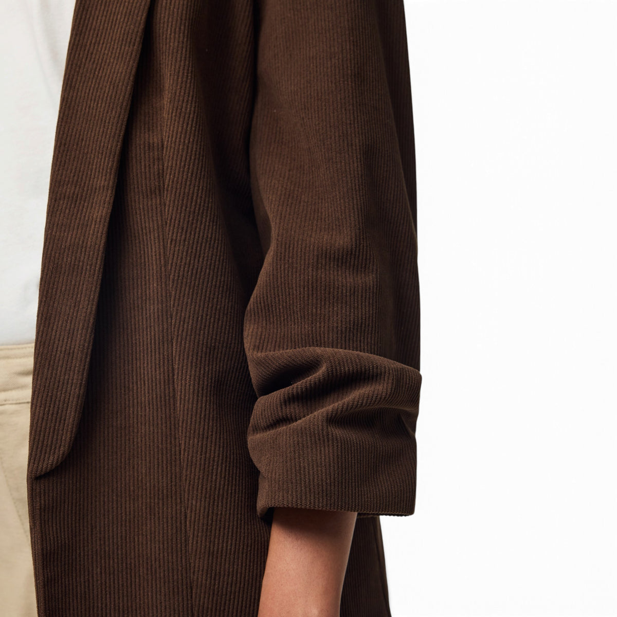 BOSELLA 3/4 CURDUROY BLAZER