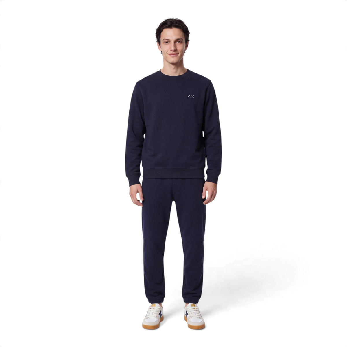 PANTALONI JOGGING IN FELPA DI COTONE