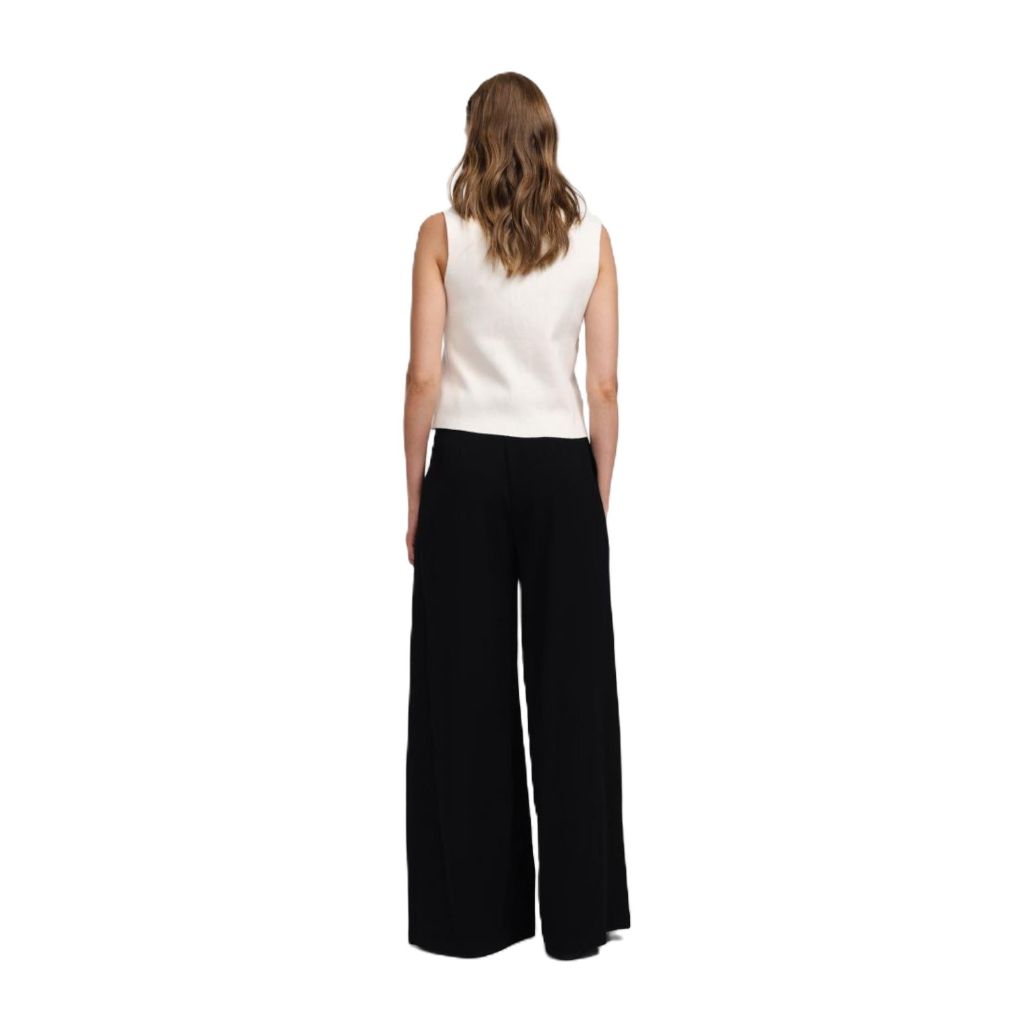PANTALONI A GAMBA LARGA