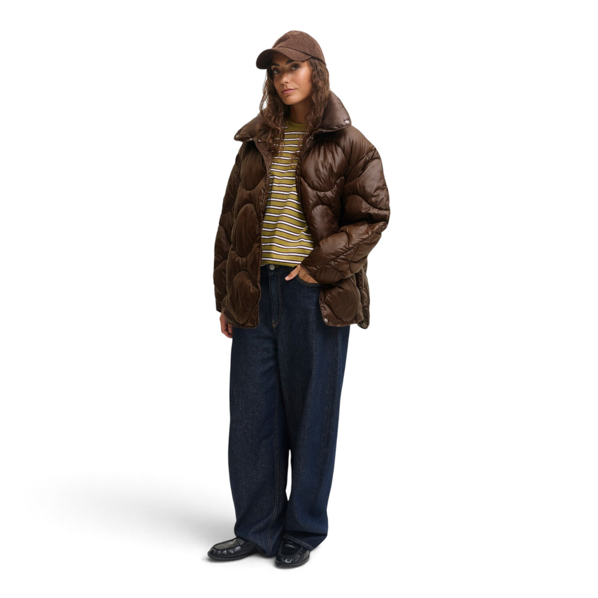 STELLA SHINY QUILTED JACKET