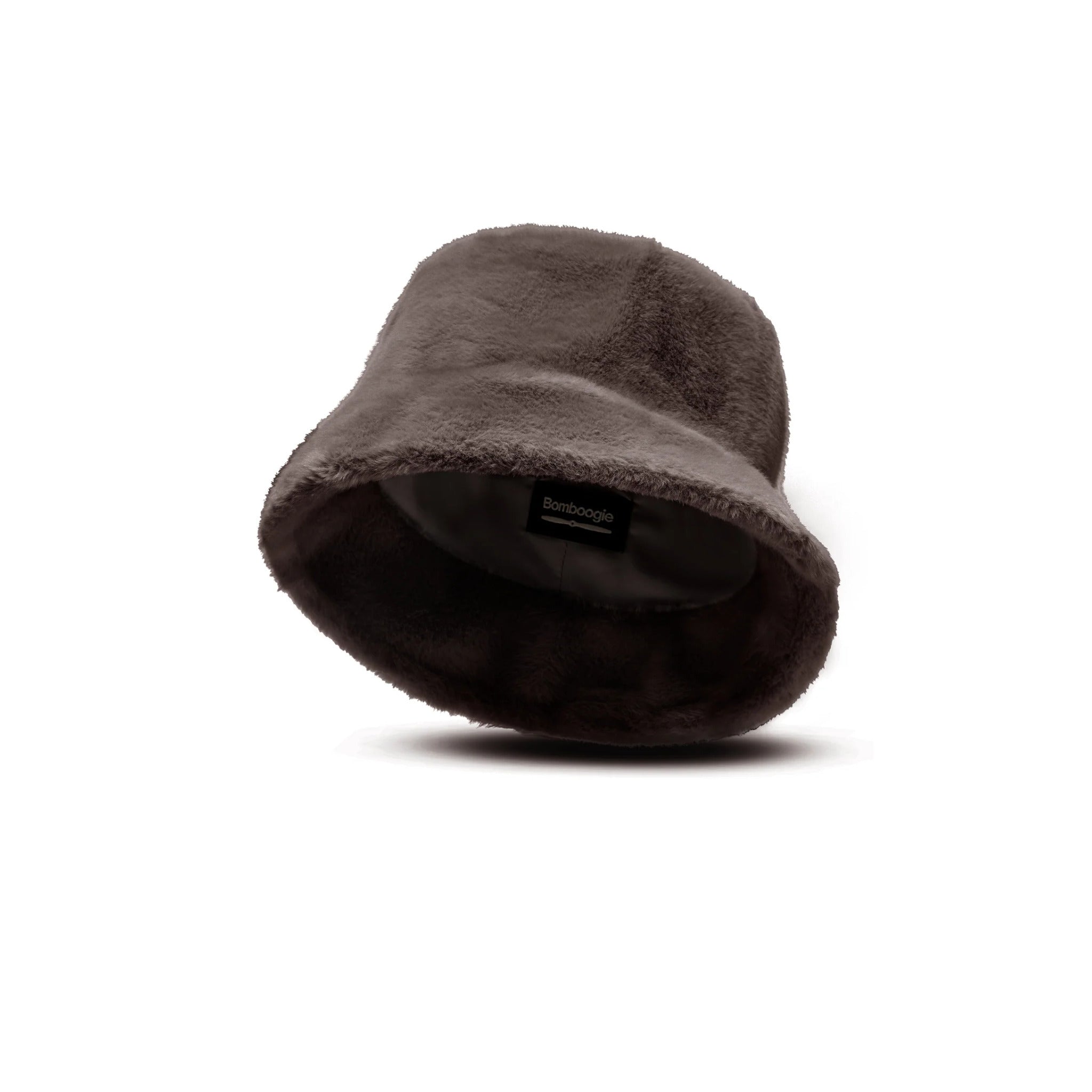 CAPPELLO BUCKET IN PELLICCETTA SINTETICA EFFETTO LAPIN