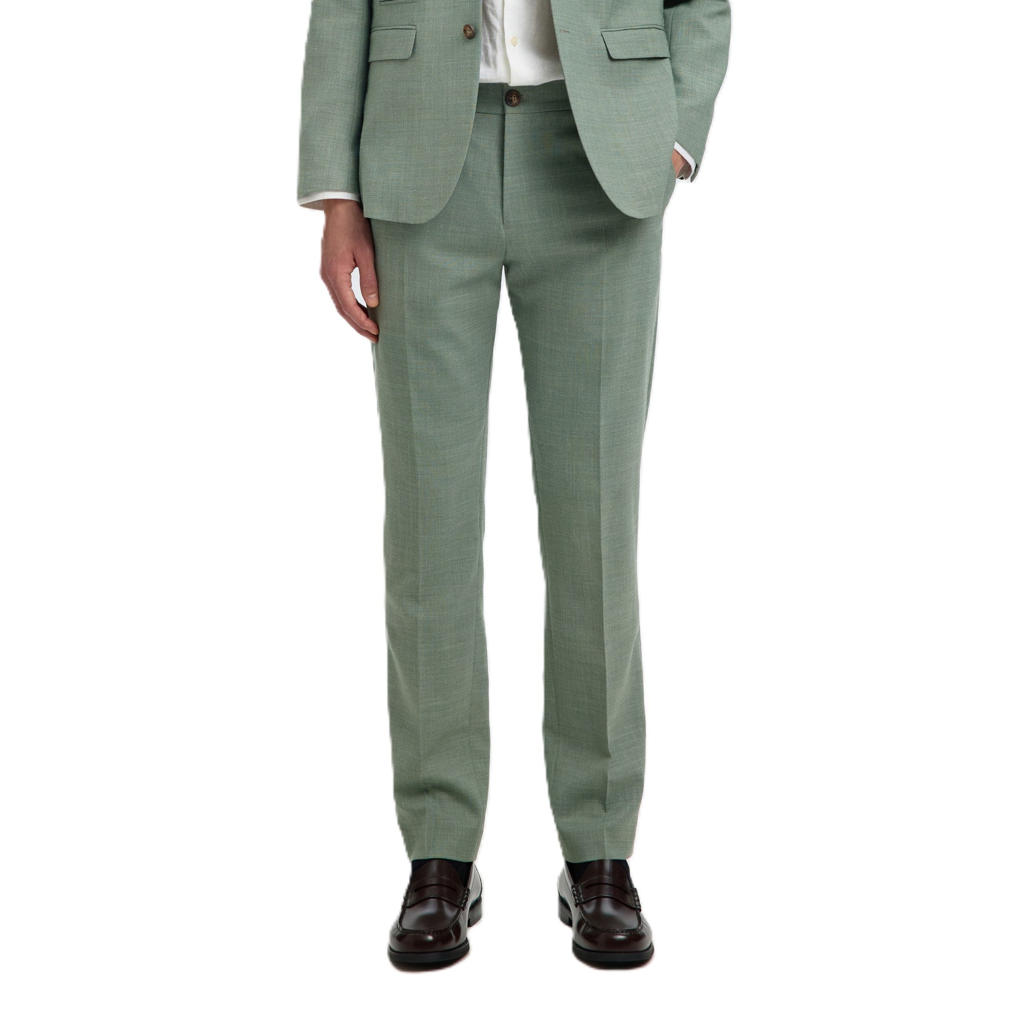 SLIM OASIS LINEN TROUSERS