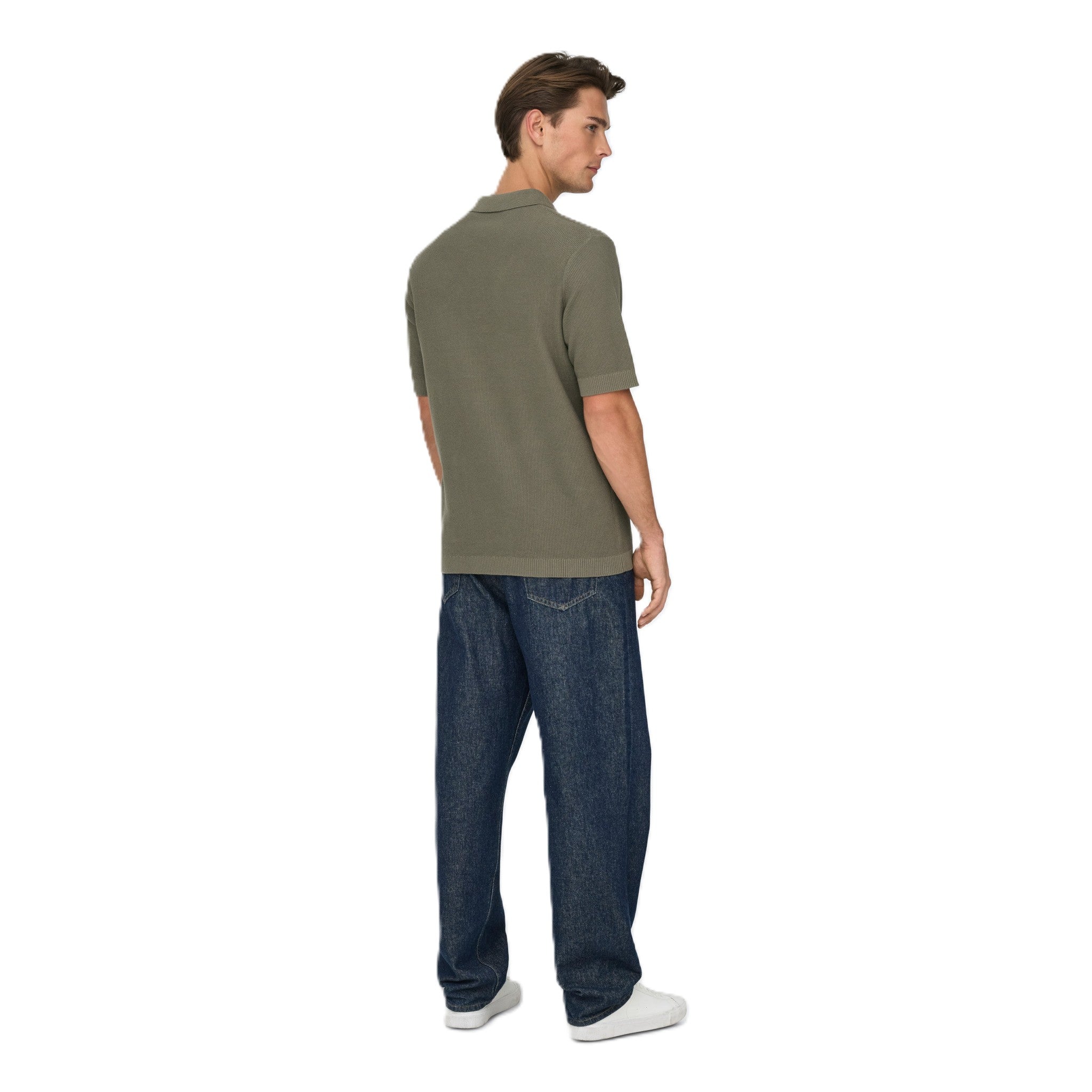 TONY REGULAR WAFFLE POLO