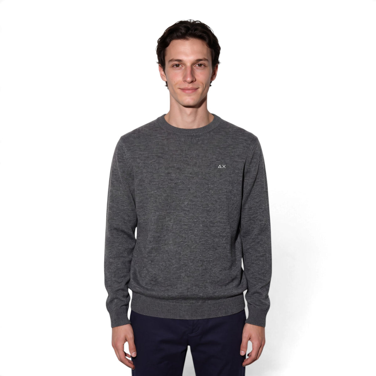 MAGLIA GIROCOLLO IN LANA E CASHMERE