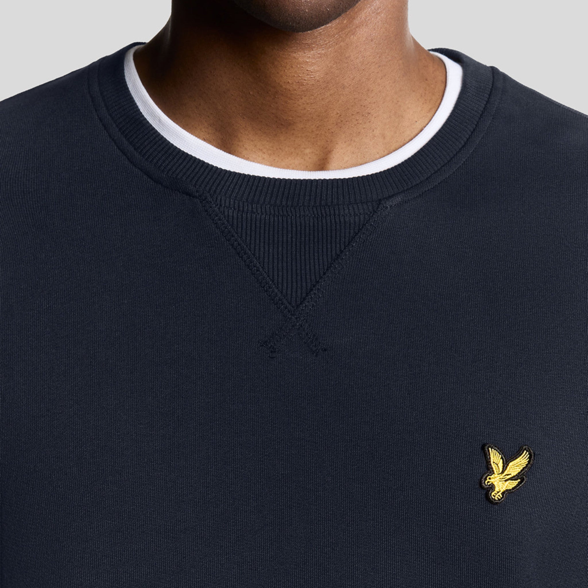 BRUSHED BACK CREW NECK SWEATSHIRT