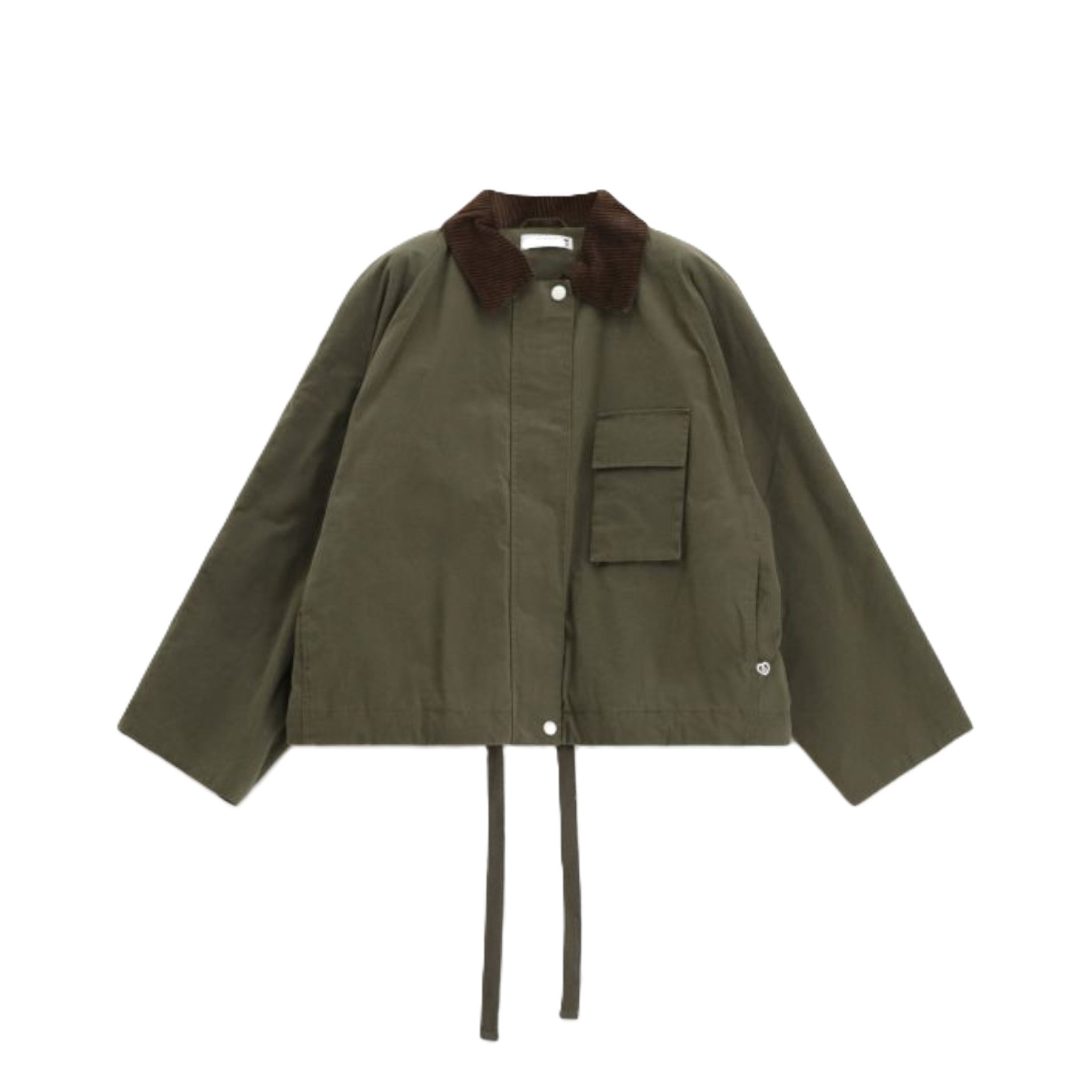 PARKA CON COLLO STRUTTURATO