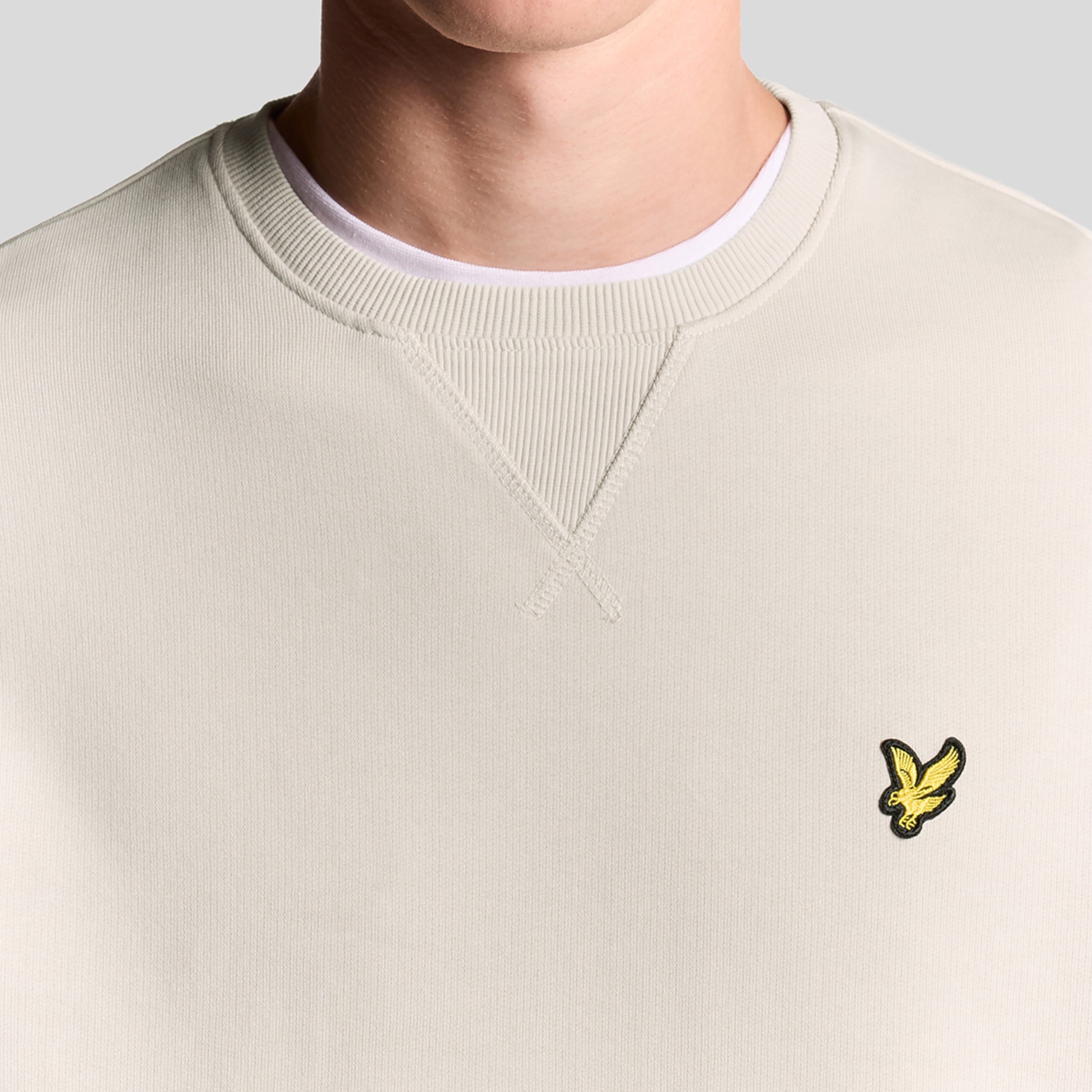 COTTON CREW NECK SEATSHIRT