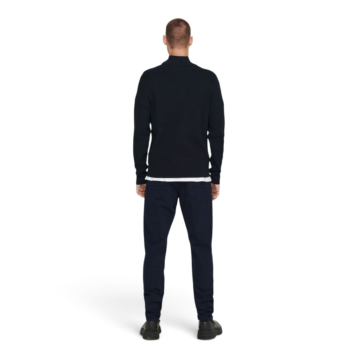 PHILL REGULAR HAL ZIP KNIT