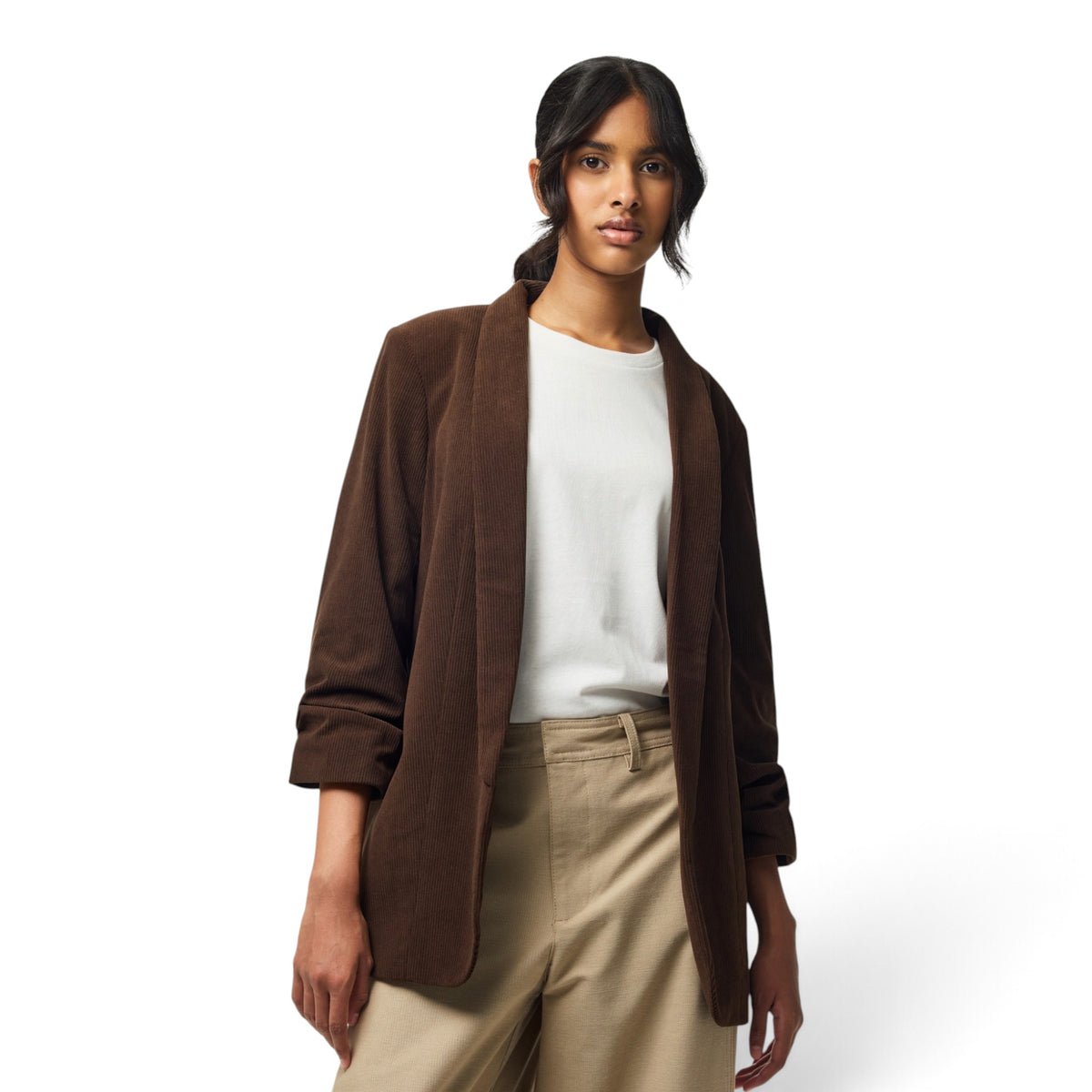 BOSELLA 3/4 CURDUROY BLAZER