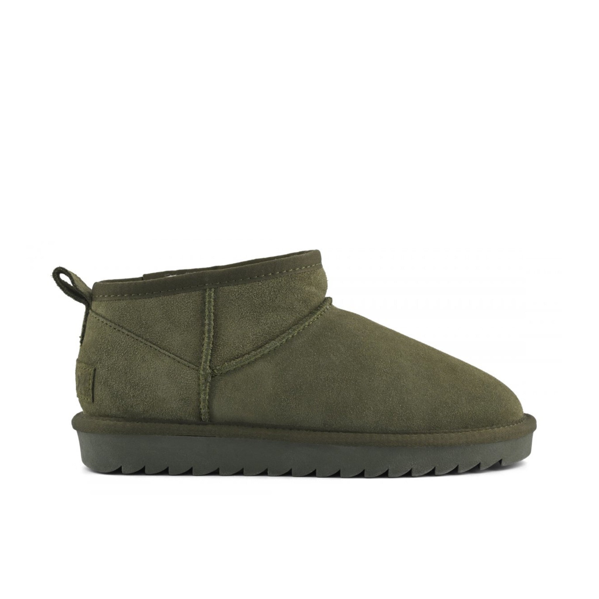 STIVALE BASSO INVERNALE IN PELLE SCAMOSCIATA