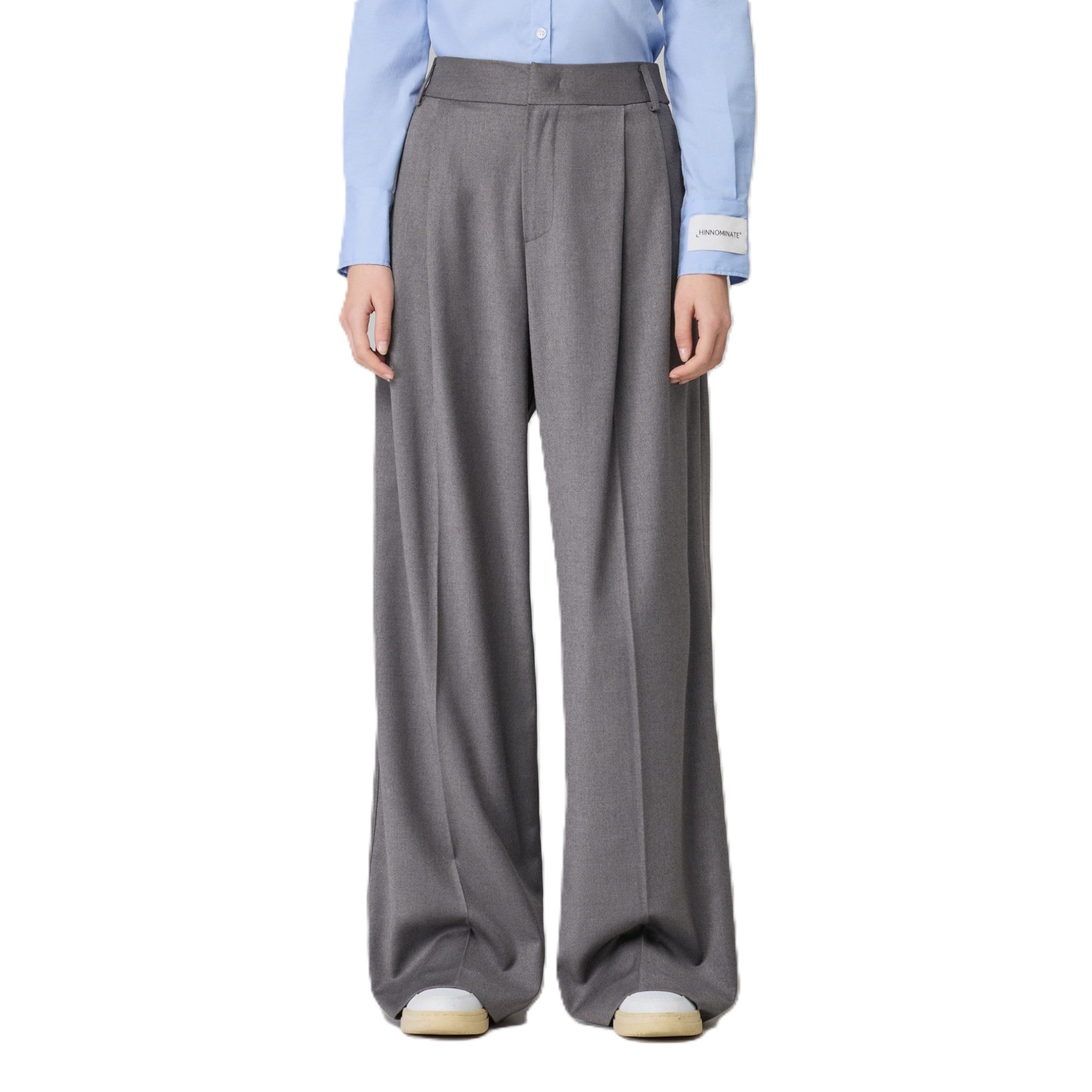 PANTALONE OVER IN TWILL CON PENCES