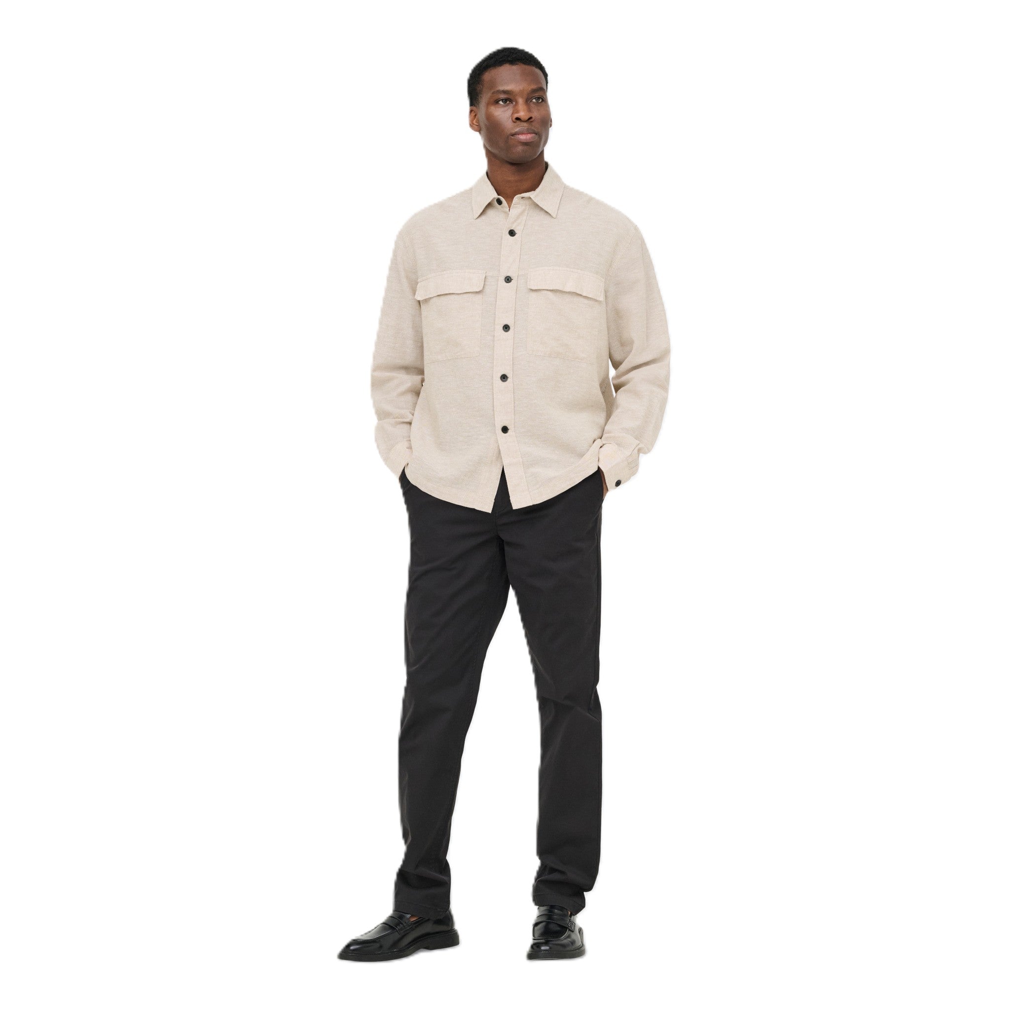 CAIDEN OVERSHIRT LINEN