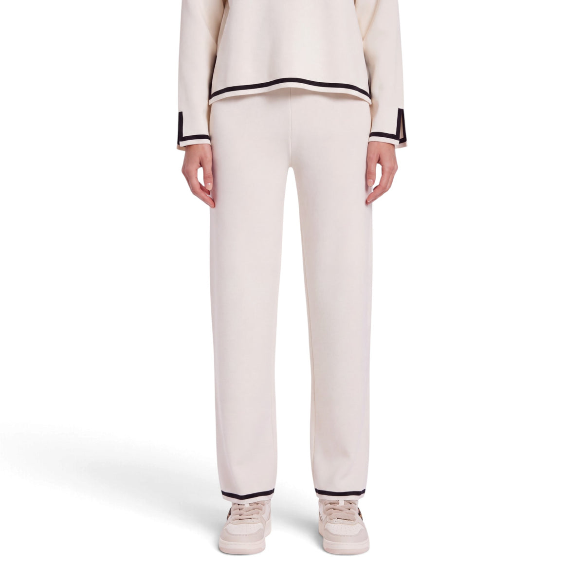 SWAY CONTRAST KNIT PANTS