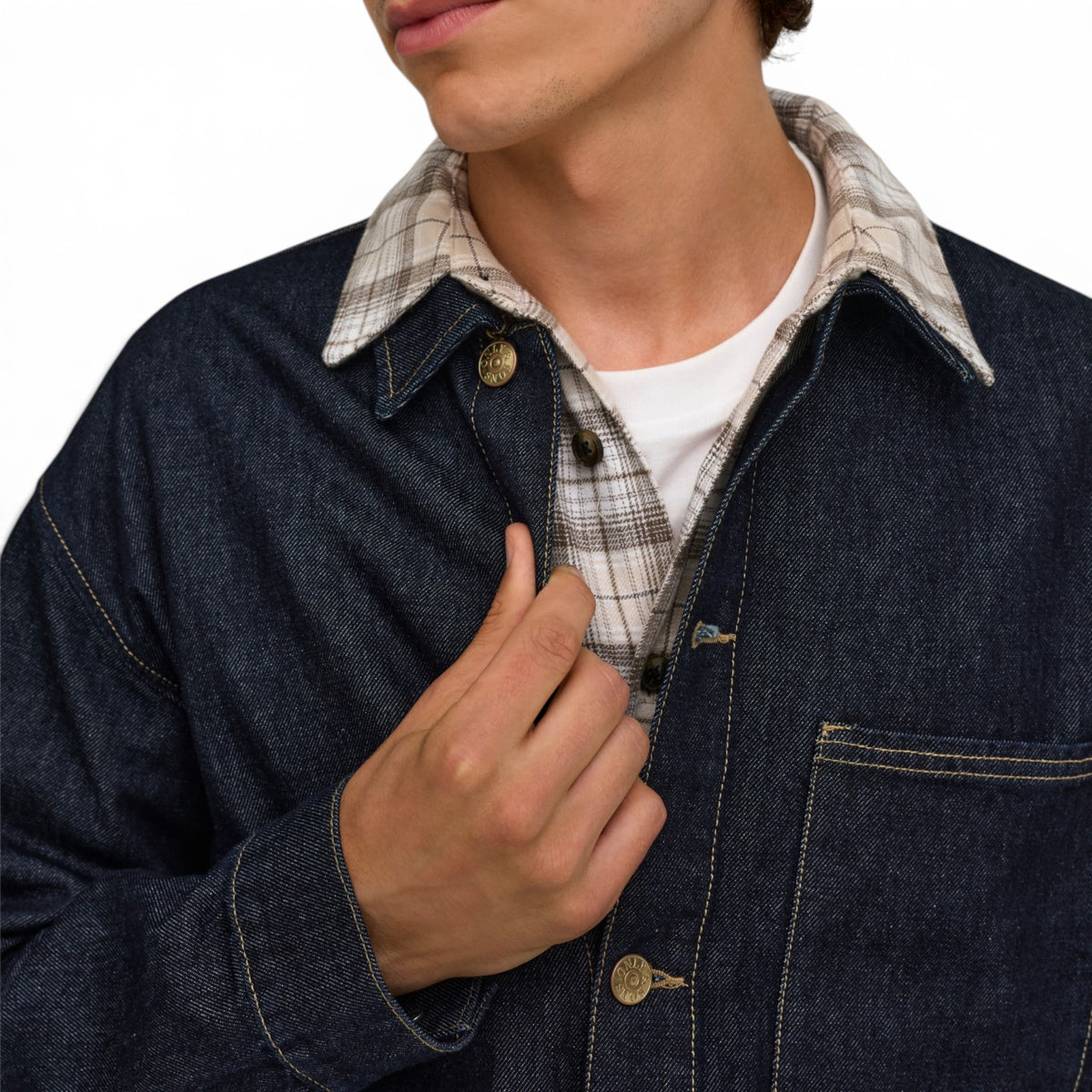 SPRICK BOX DENIM JACKET