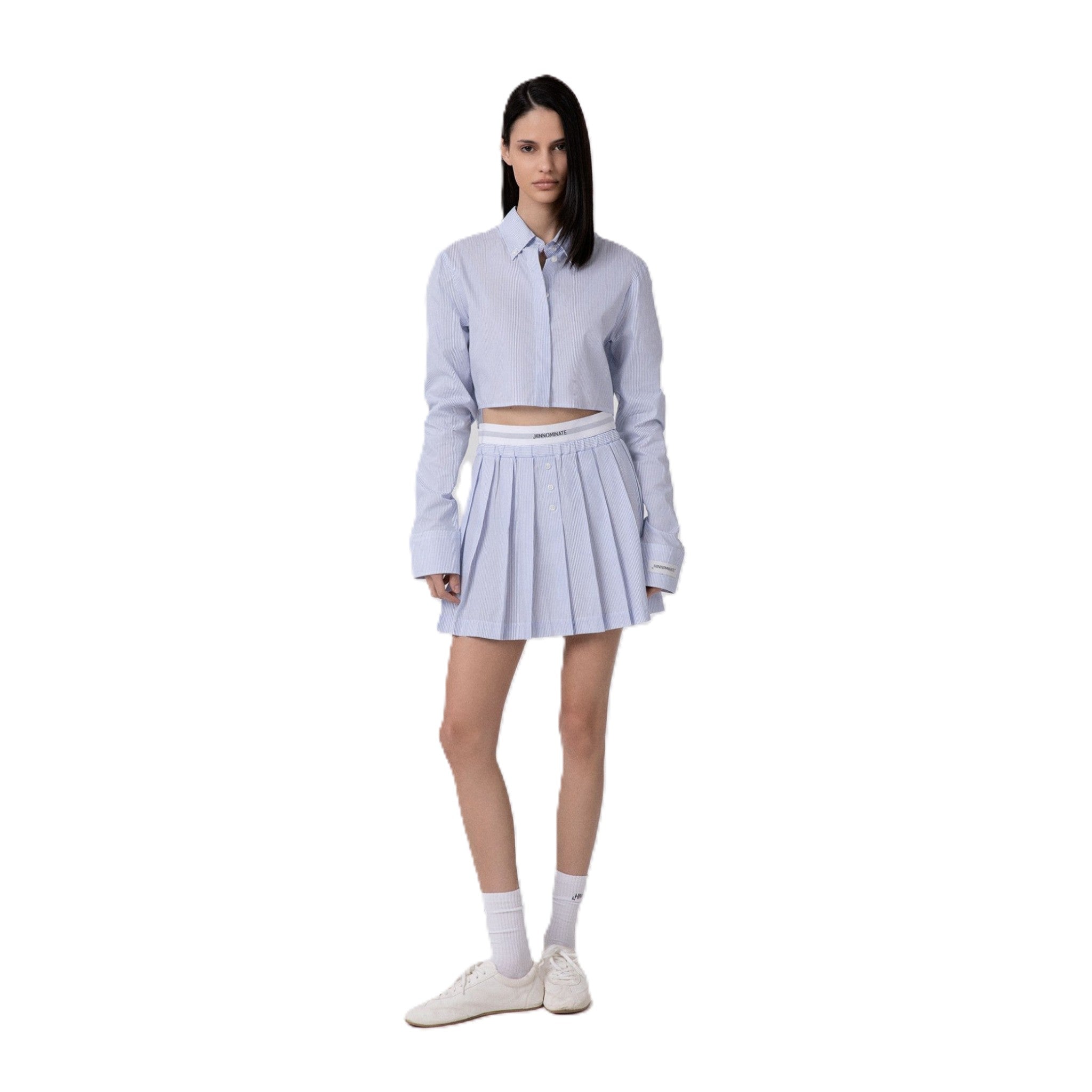 CAMICIA CORTA RIGATA