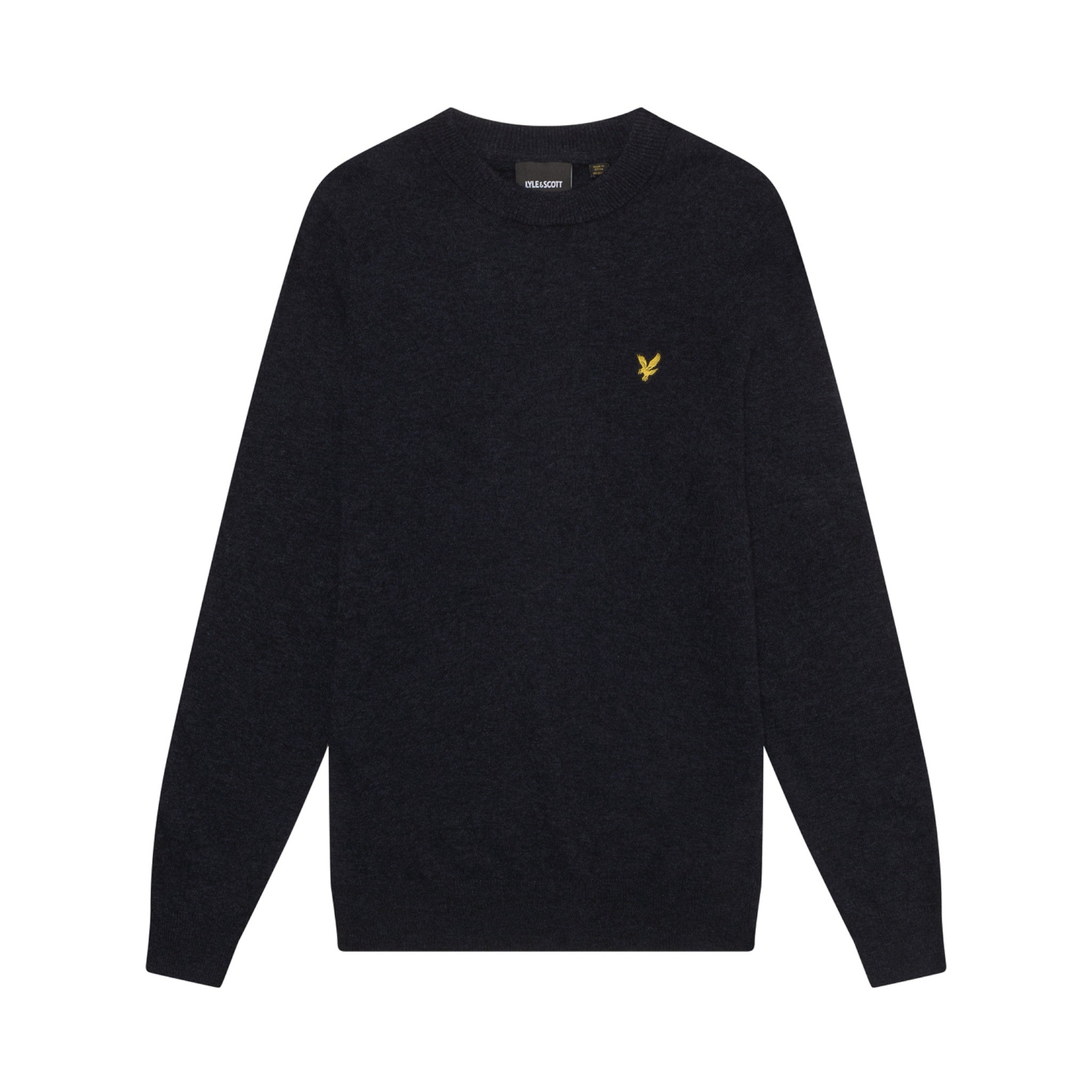 LAMBSWOOL BLEND CREW NECK JUMPER