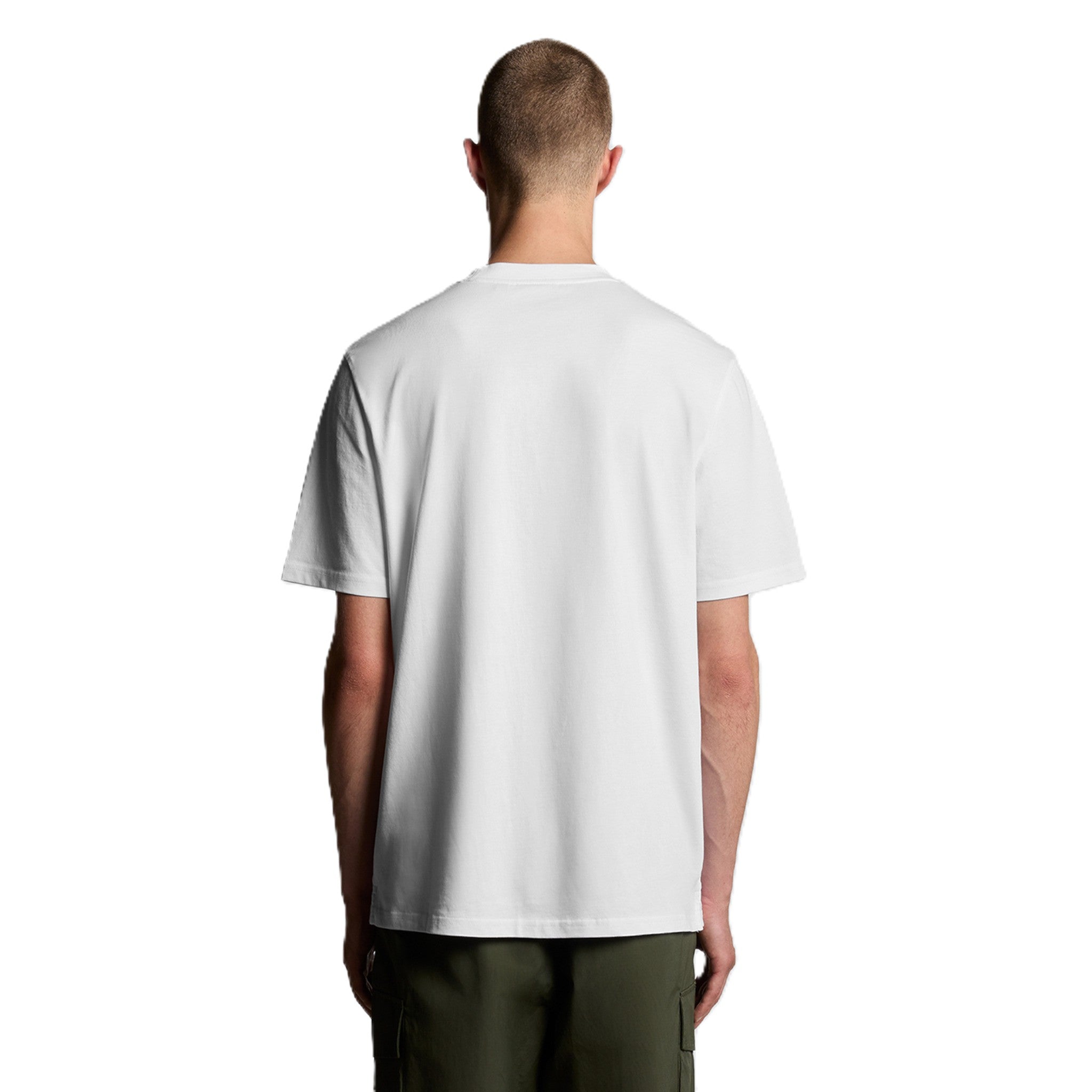 OVERSIZED COTTON CREW NECK T-SHIRT