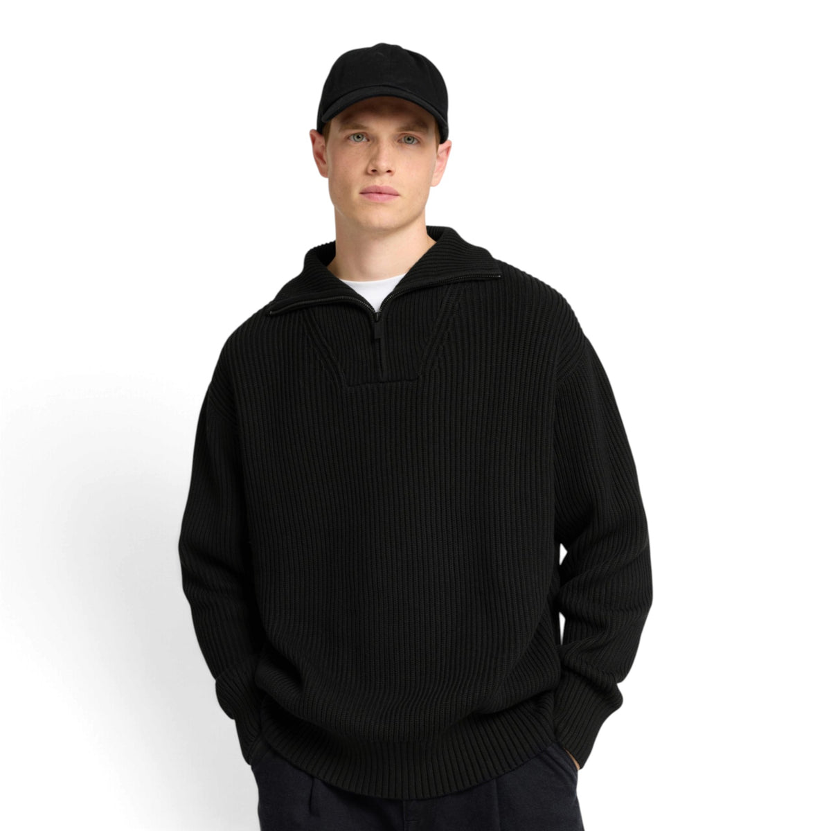 DRY KNIT HALF ZIP