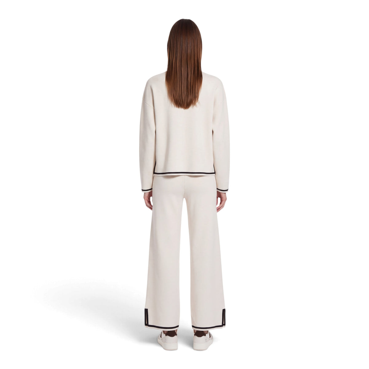 SWAY CONTRAST KNIT PANTS