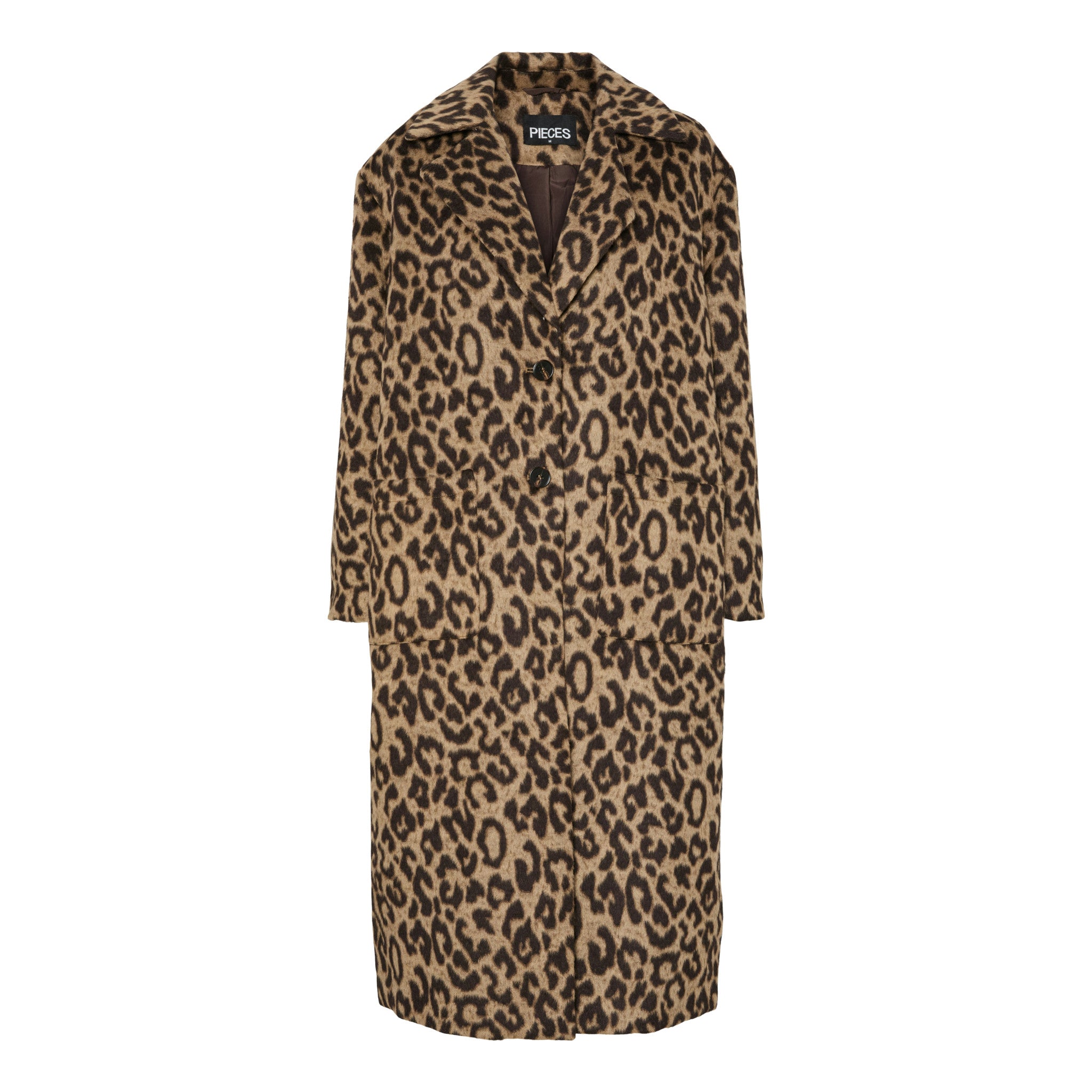 PCJILI LEO LONG PRINTED COAT