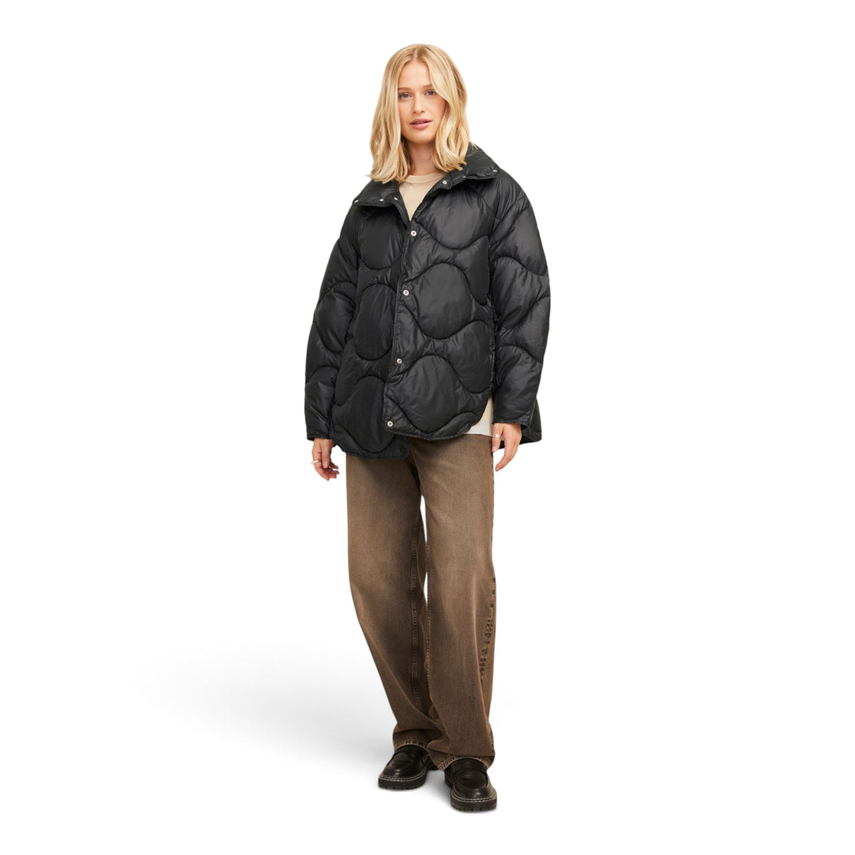 STELLA SHINY QUILTED JACKET