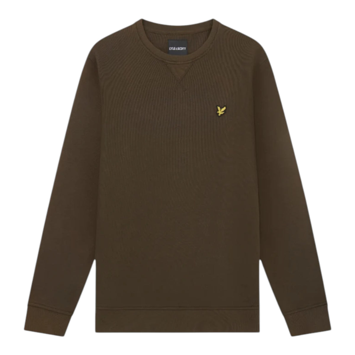 FELPA IN COTONE CON SCOLLO ROTONDO