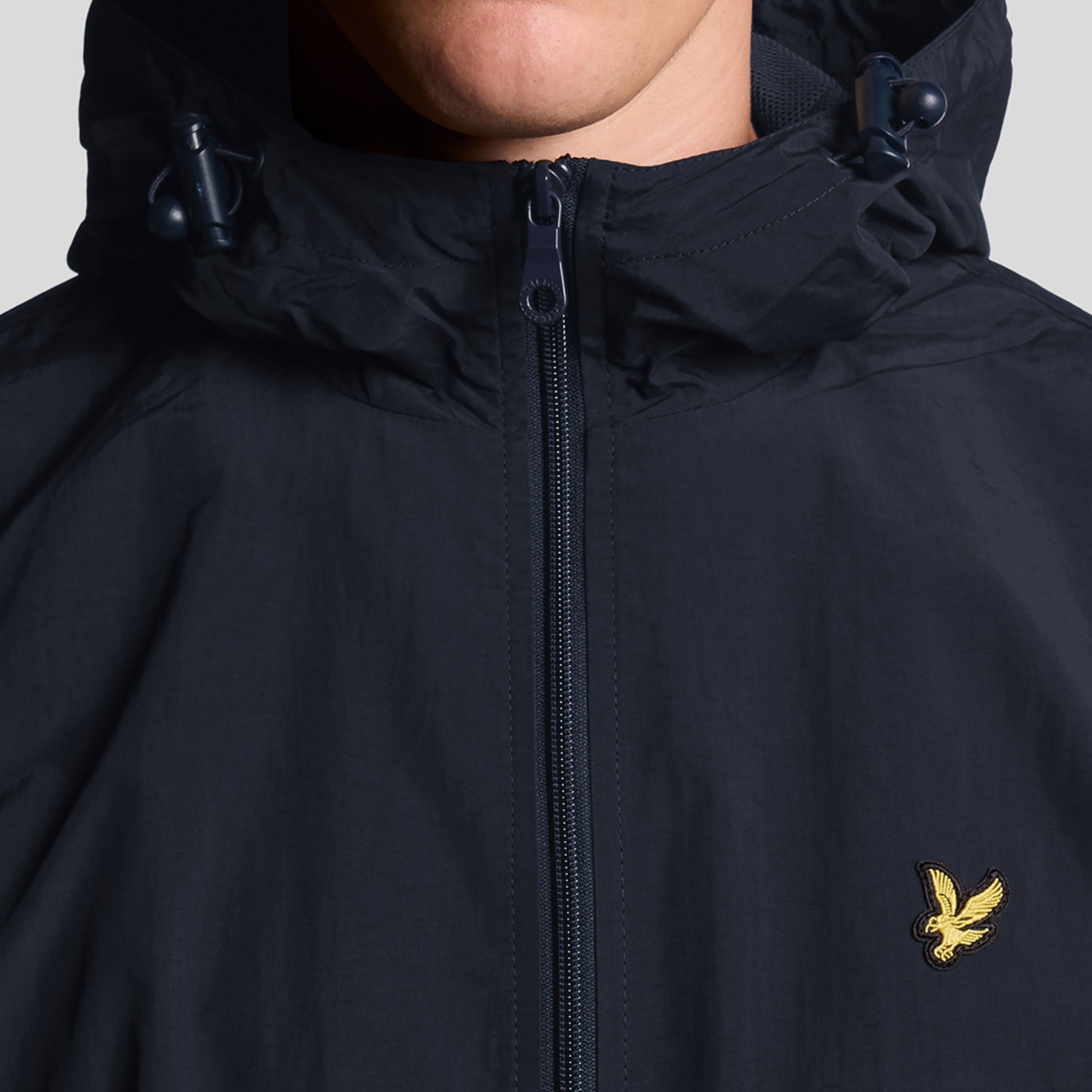 WATER RESISTANT HOODED JACKET