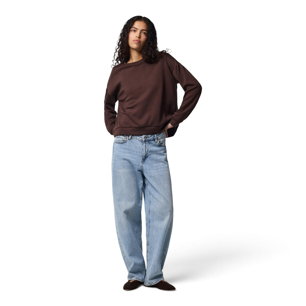 MICHELLE SCUBA TOP SWEATER