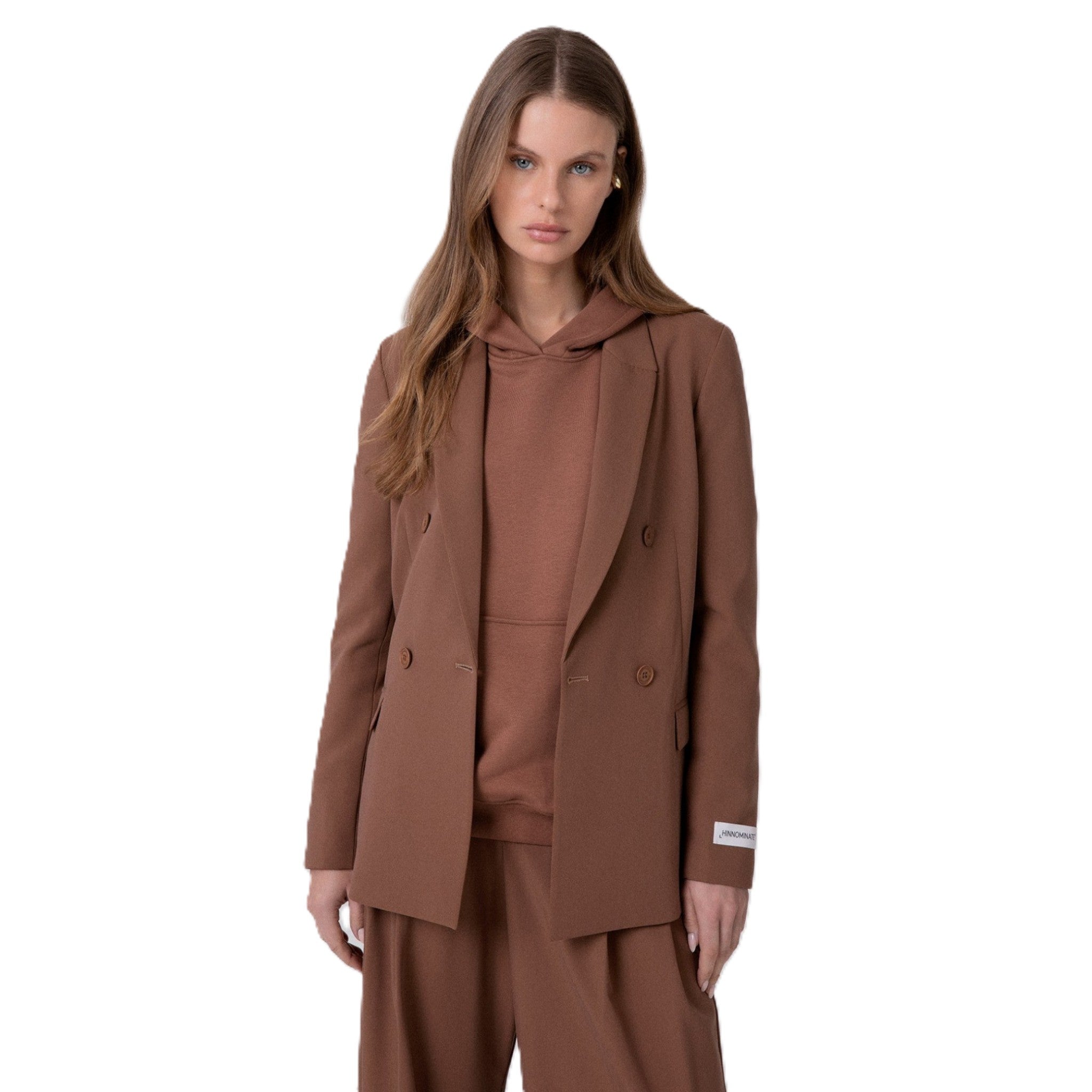 GIACCA DOPPIOPETTO CON SPALLINE