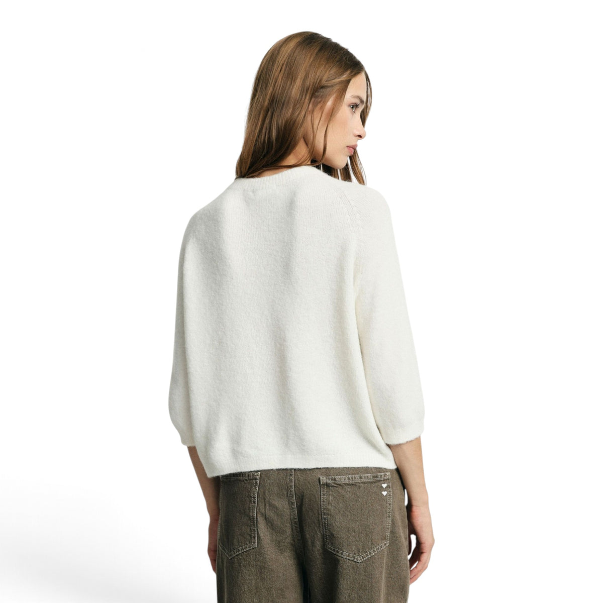 MAGLIONE GIROCOLLO MANICHE 3/4