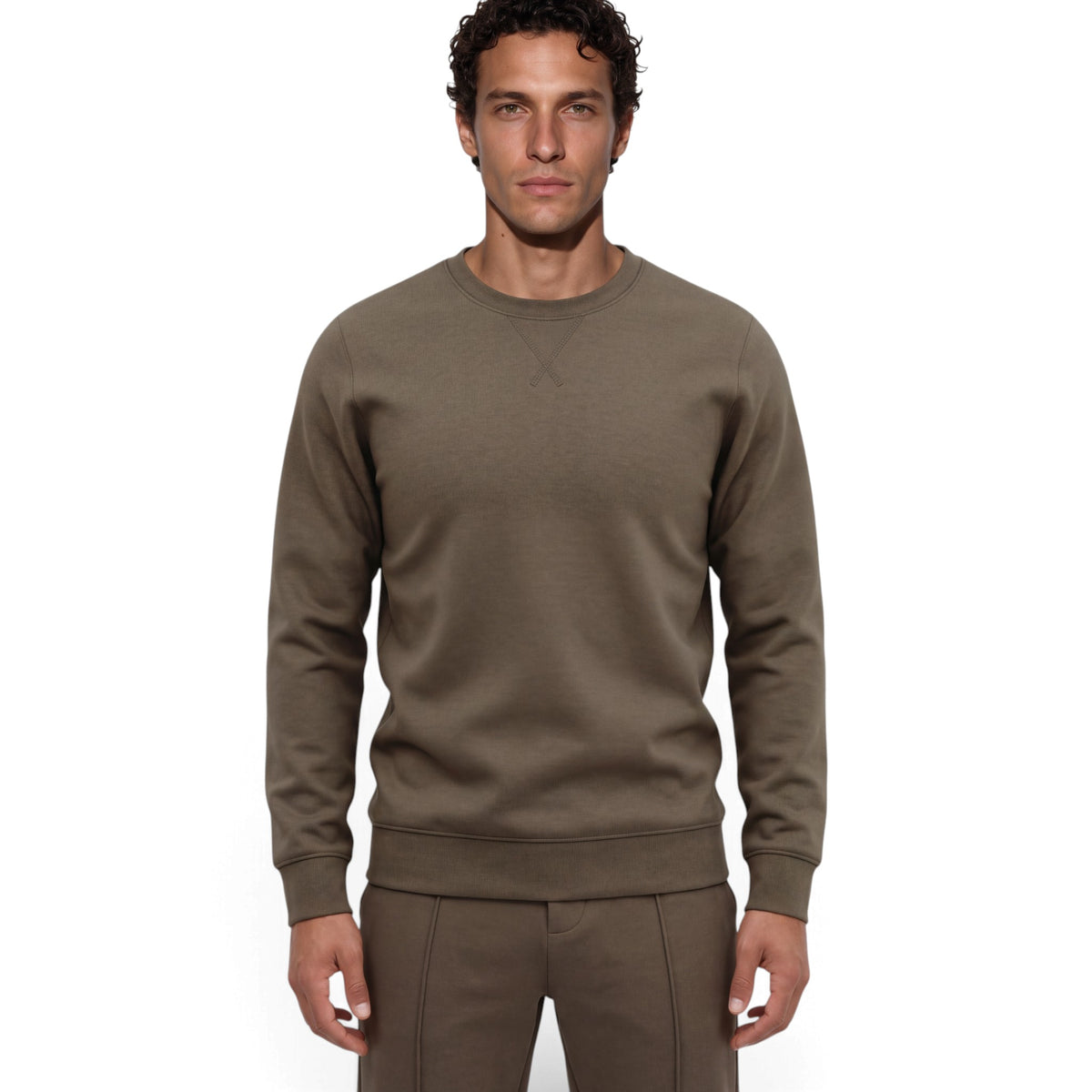 FELPA GIROCOLLO INTERLOCK