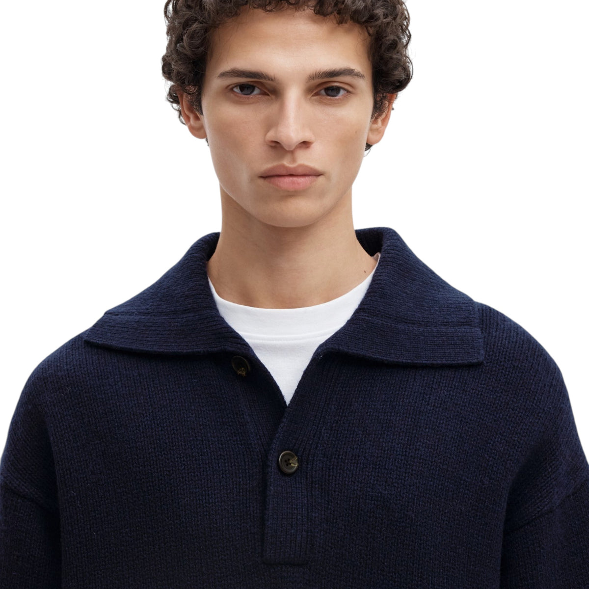 CODY KNIT POLO COLLAR