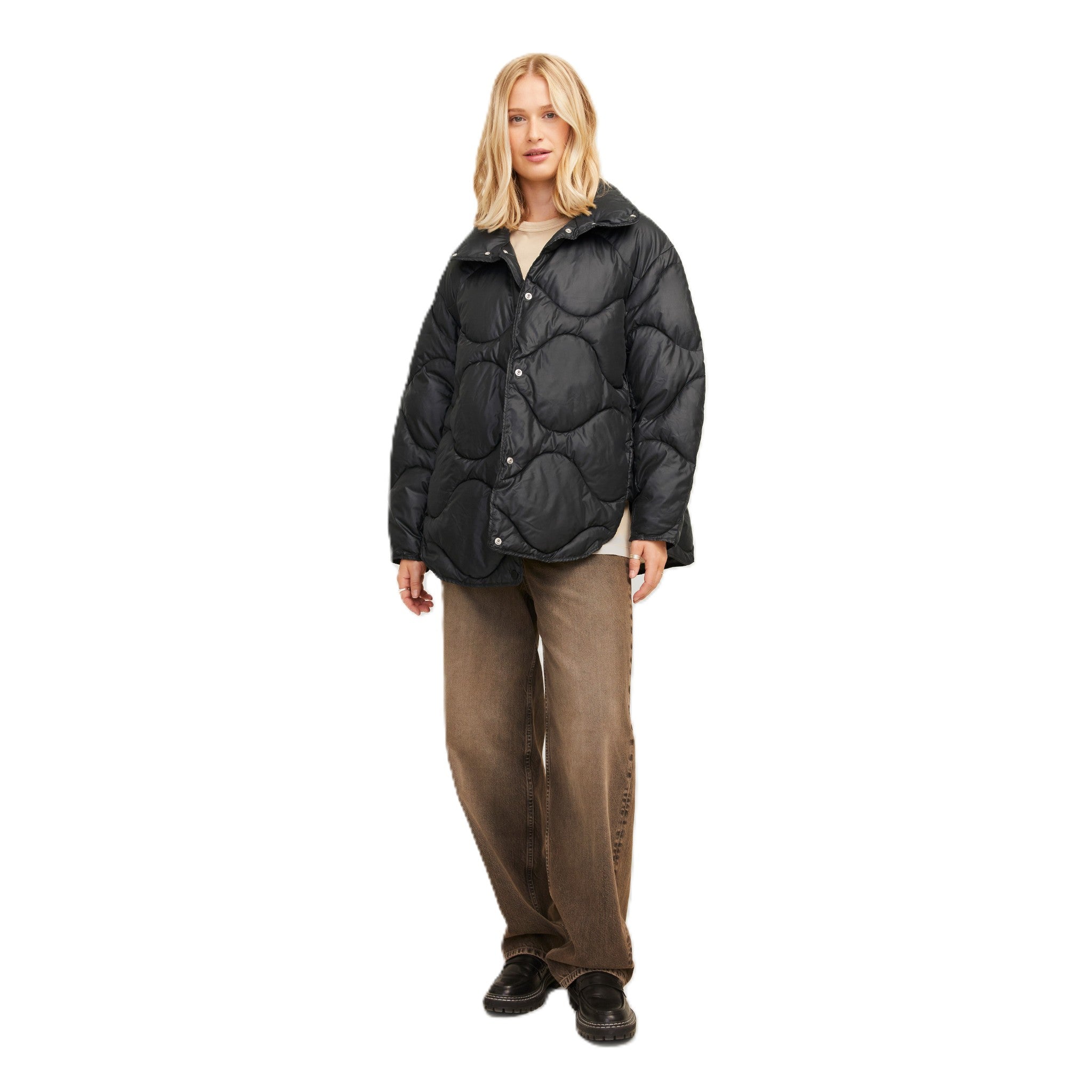 JXSTELLA SHINY QUILTED JACKET