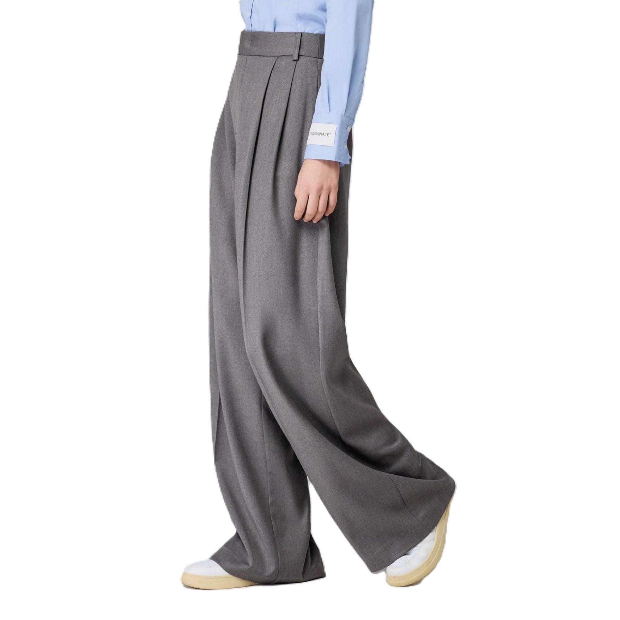 PANTALONE OVER IN TWILL CON PENCES