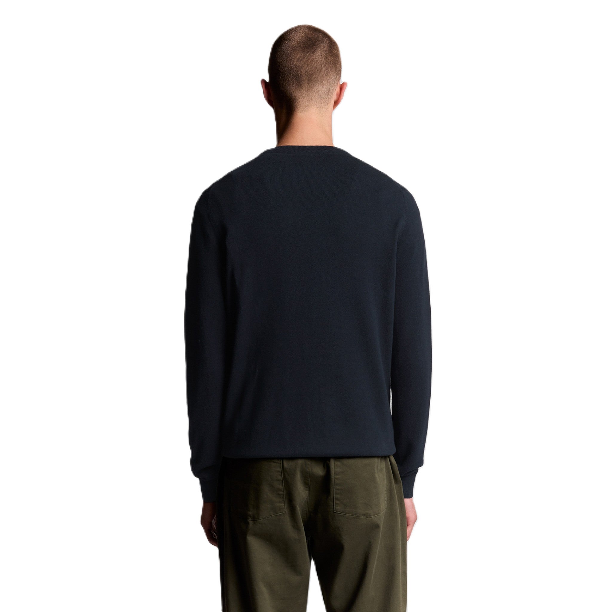 COTTON CREW NECK JUMPER