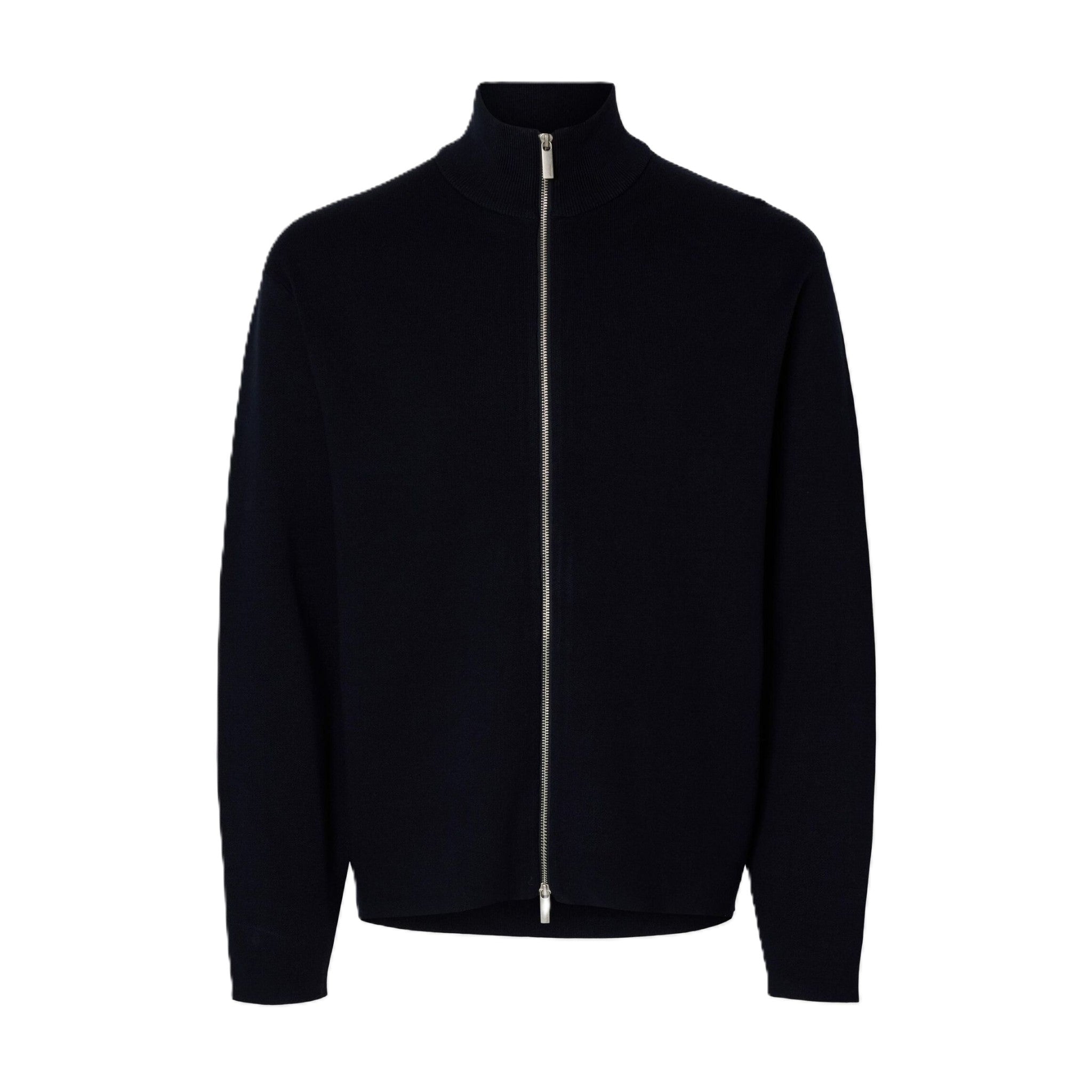 RELAXED ZIP CARDIGAN