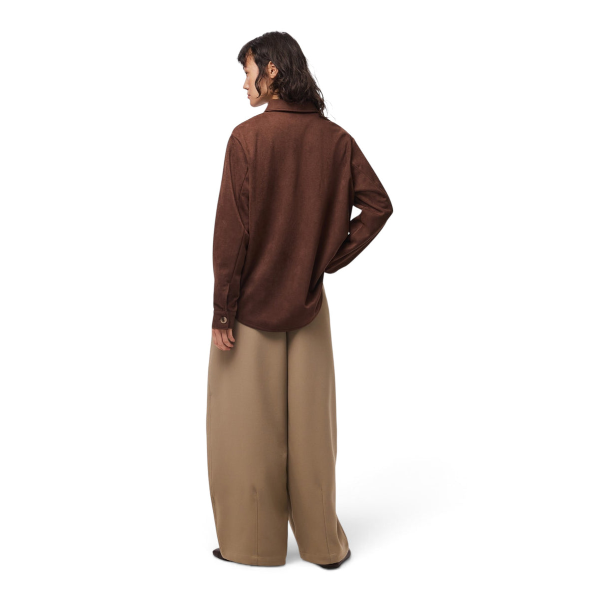 RAKEL BRUSHED SHACKET
