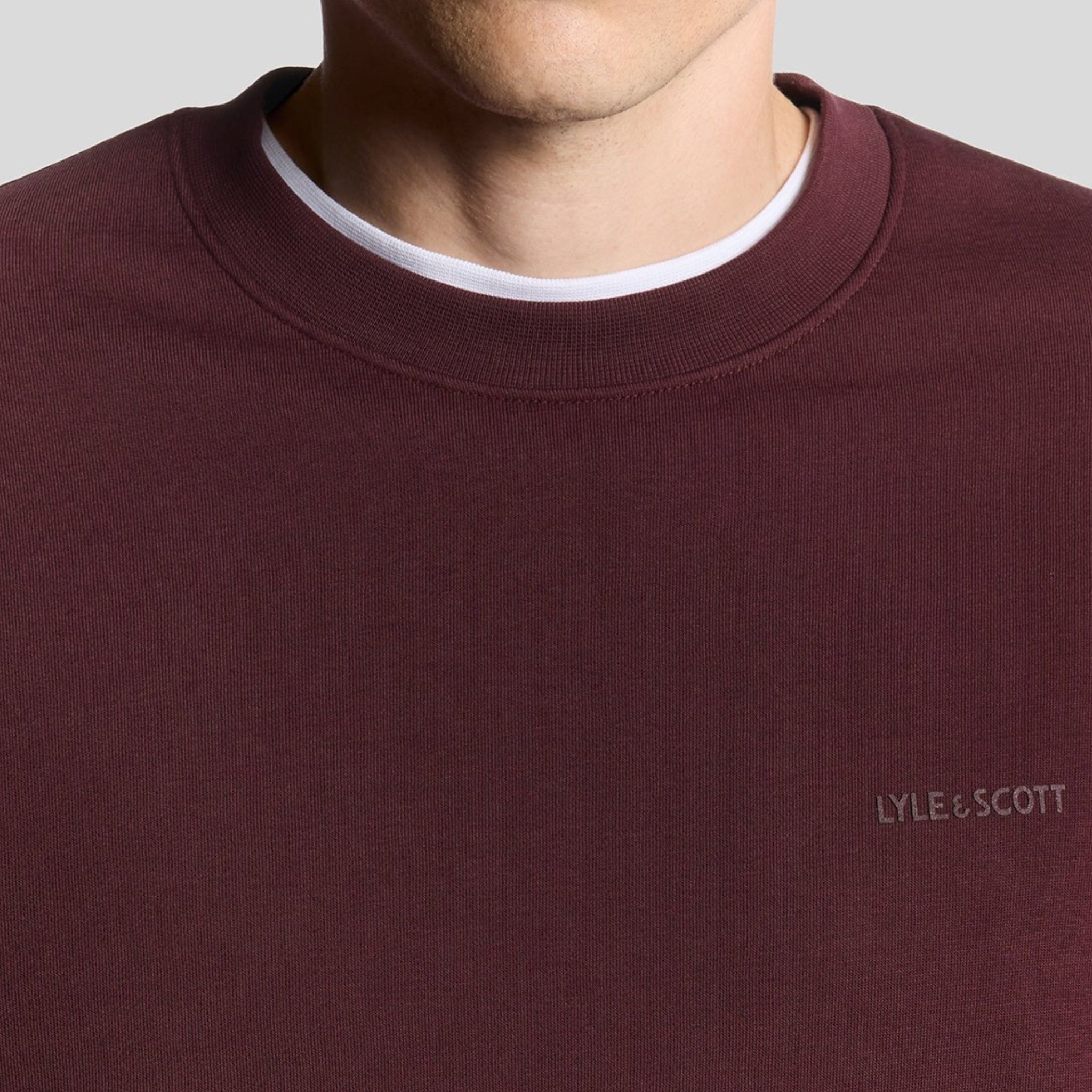 BRUSHBACK FLEECE CREW NECK SWEATSHIRT