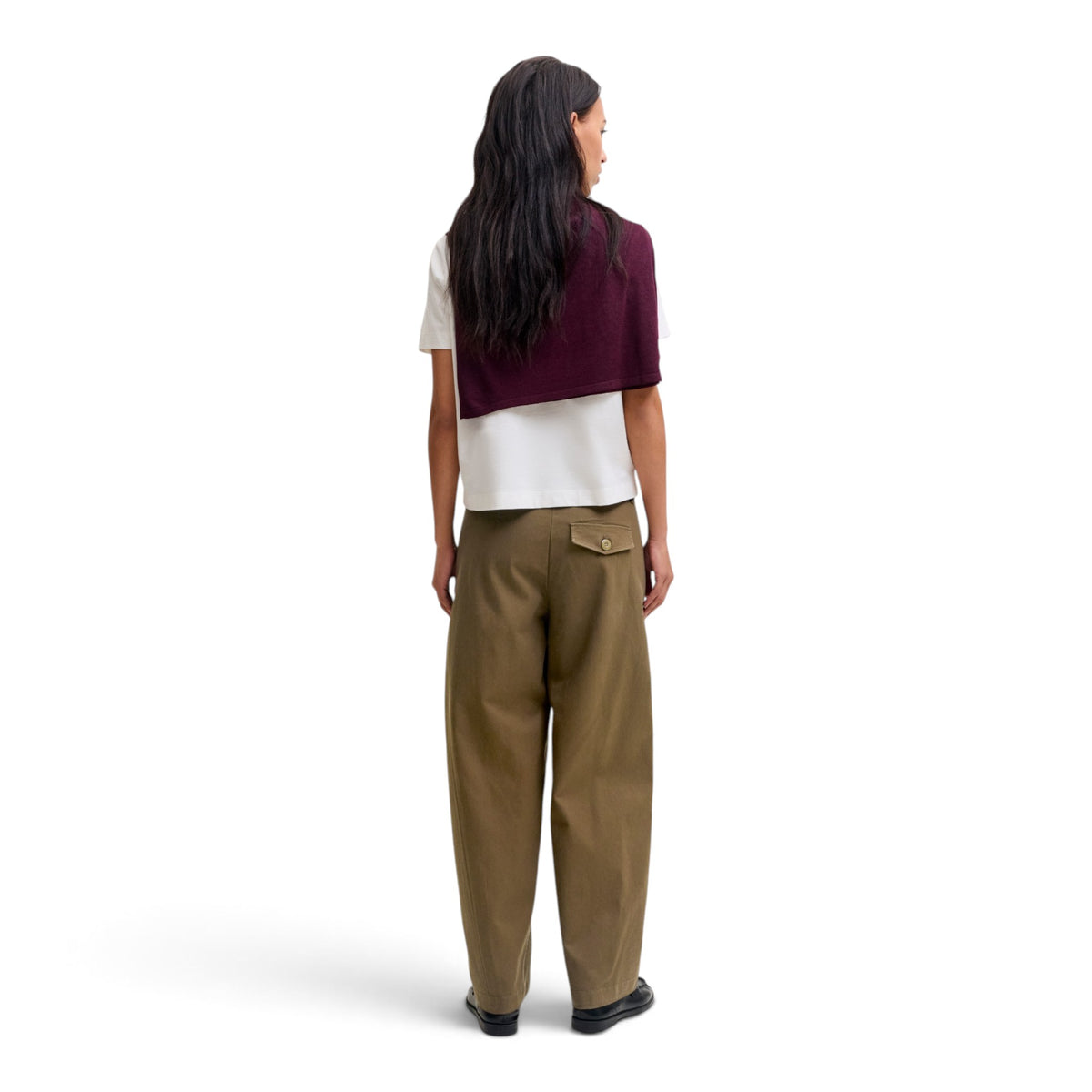 HAZEL KIRA BARREL PANTS
