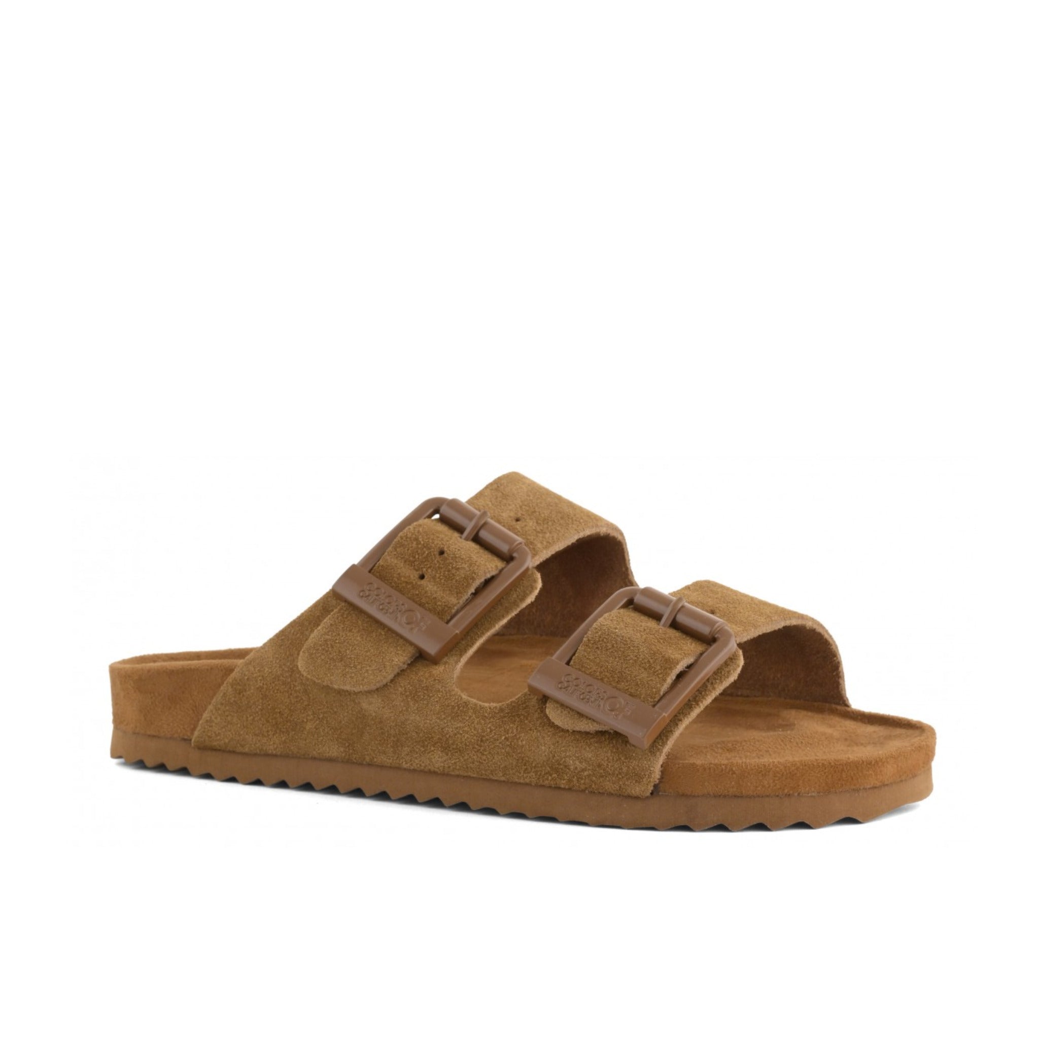 SANDALO IN PELLE SCAMOSCIATA