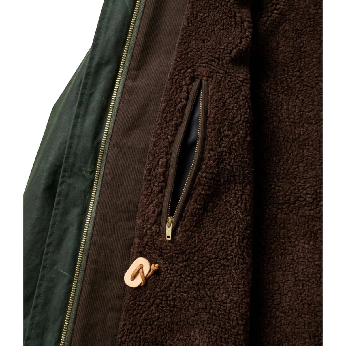 TEDDY LINED WEEKENDER COAT