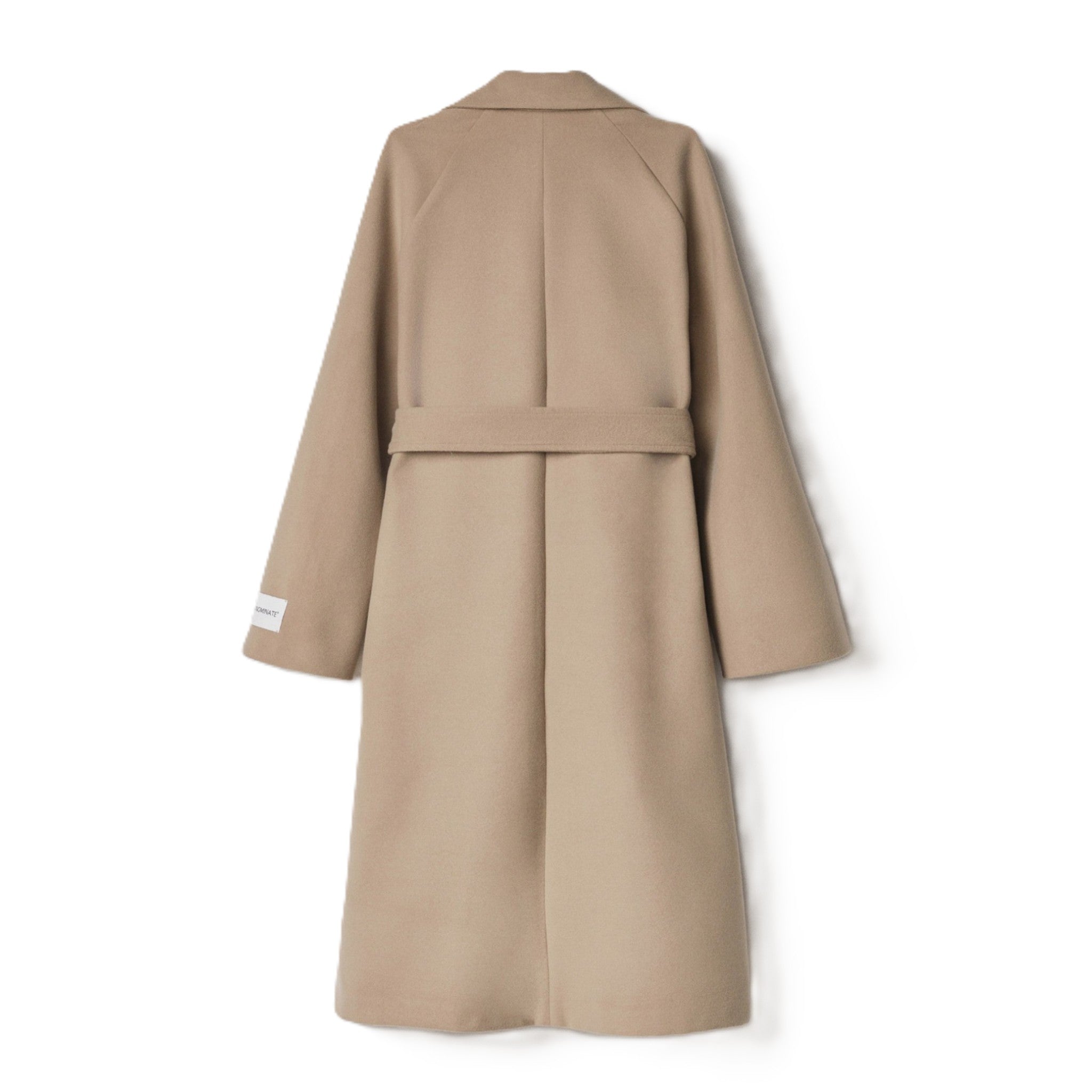 CAPPOTTO IN PANNO ACCAPPATOIO CON CINTURA