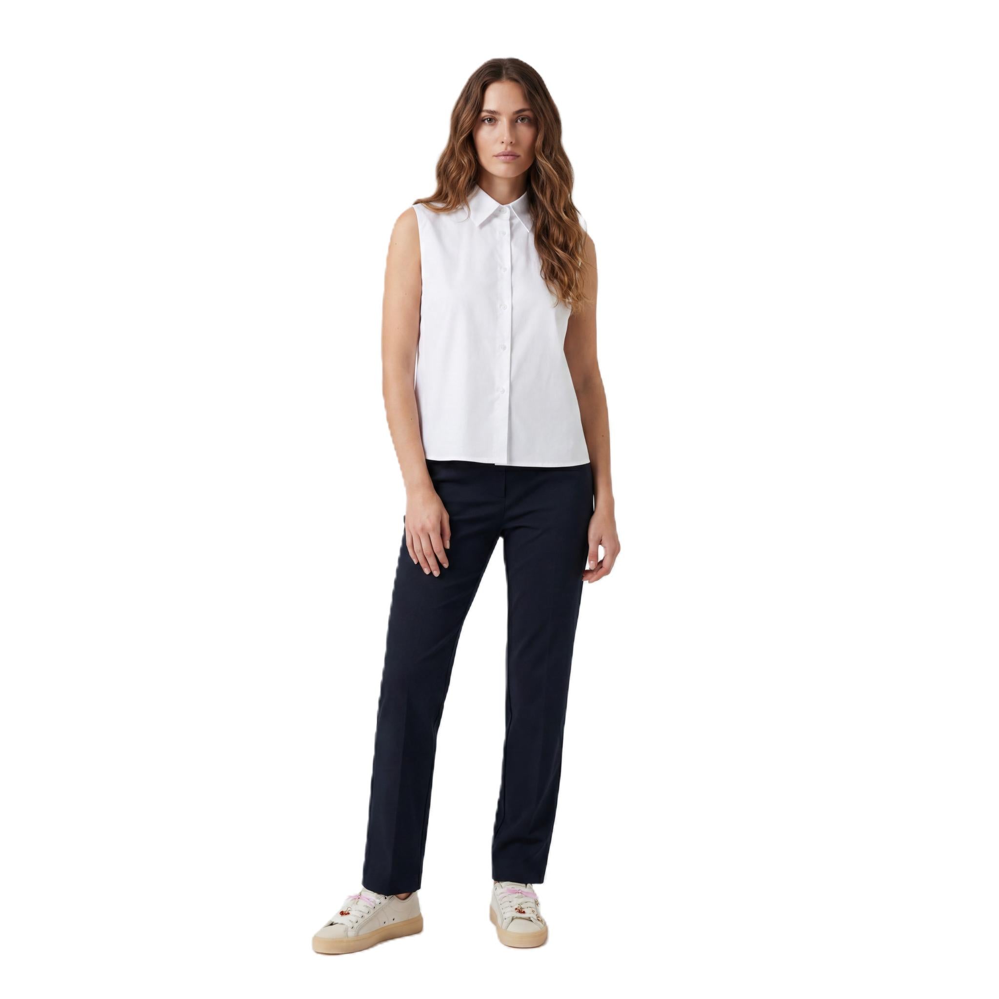 PANTALONI SLIM FIT IN COTONE STRETCH