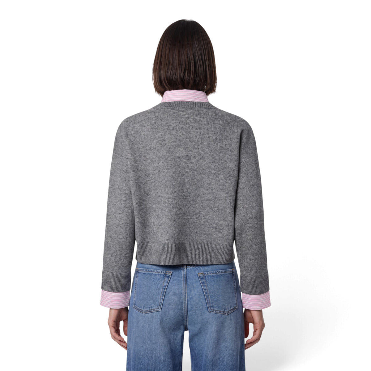 ERIT SHIRT LAYERED KNIT