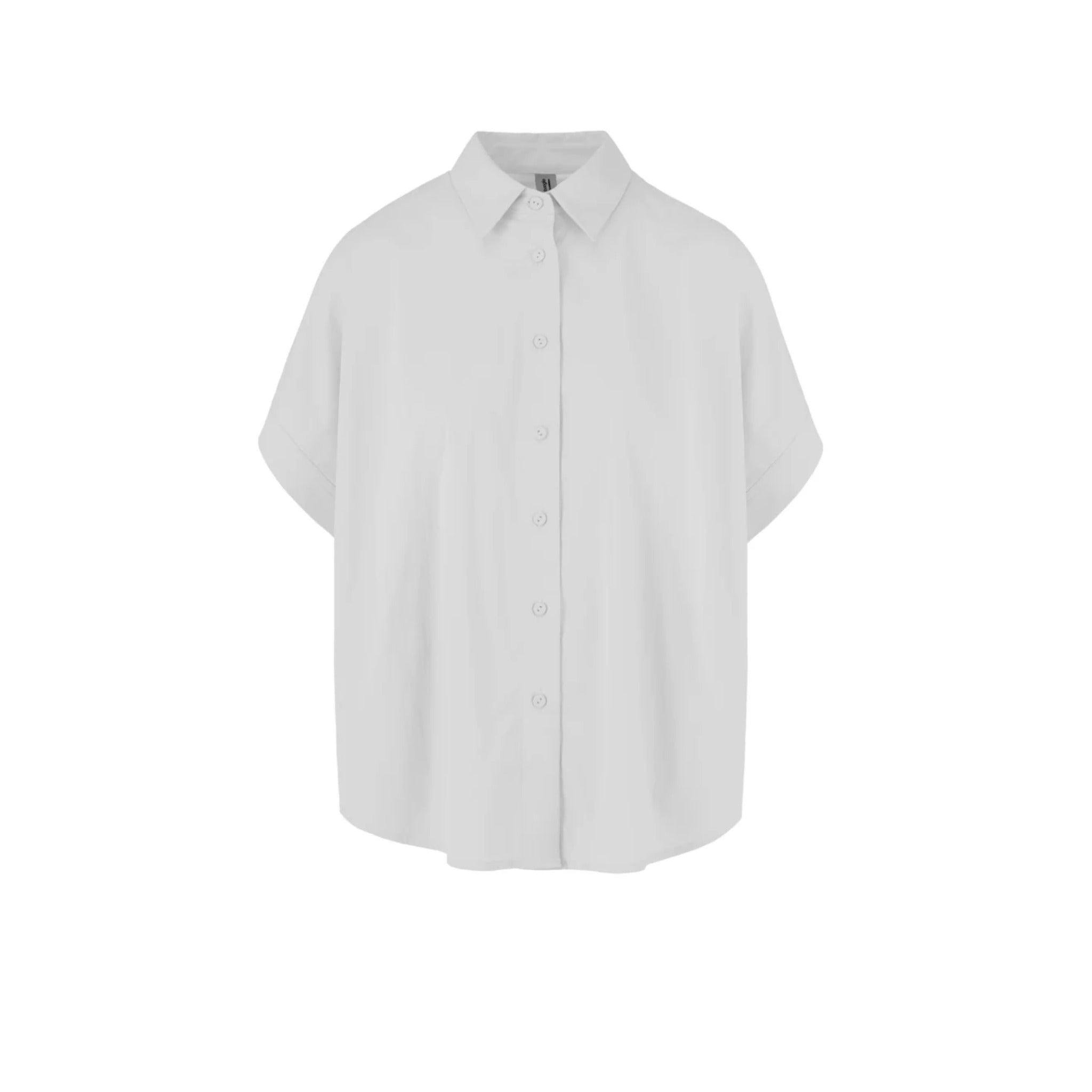 CAMICIA OVER IN RASO DI COTONE