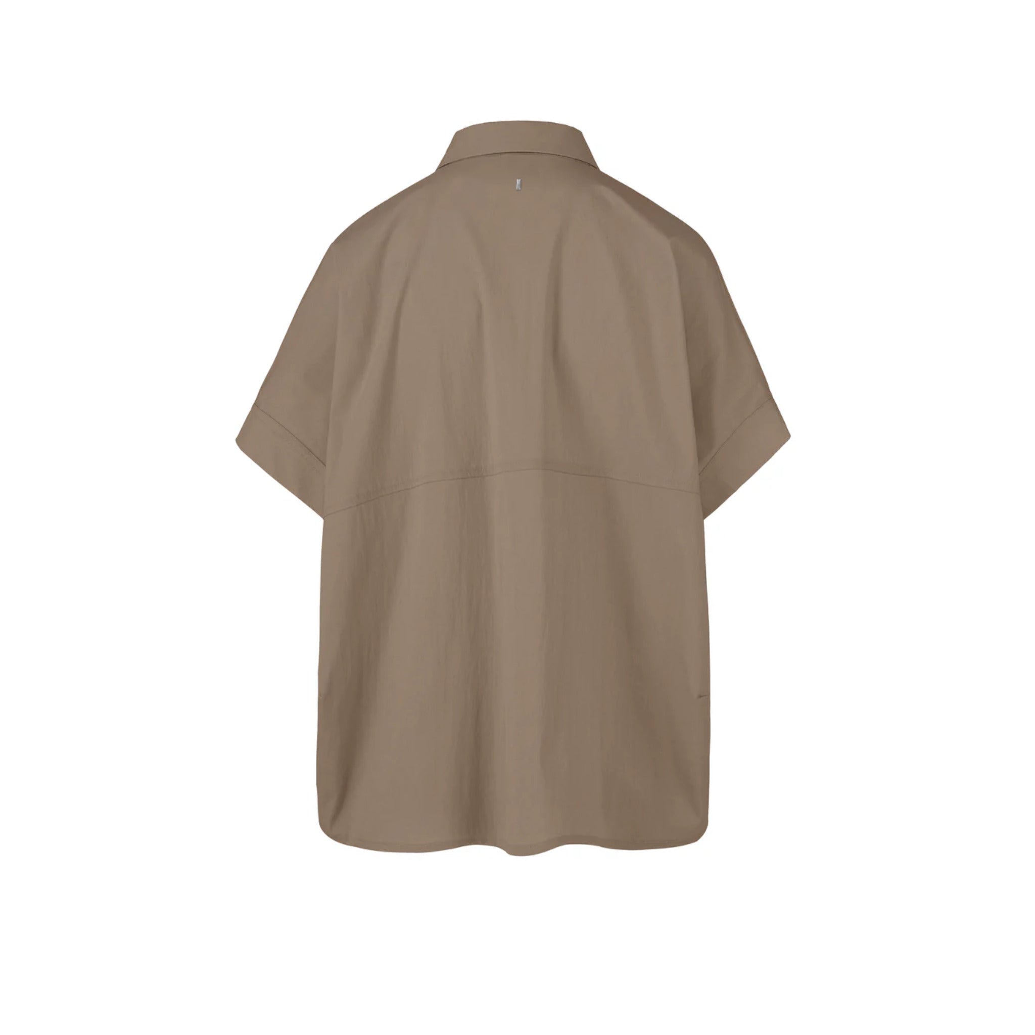 CAMICIA OVER IN RASO DI COTONE